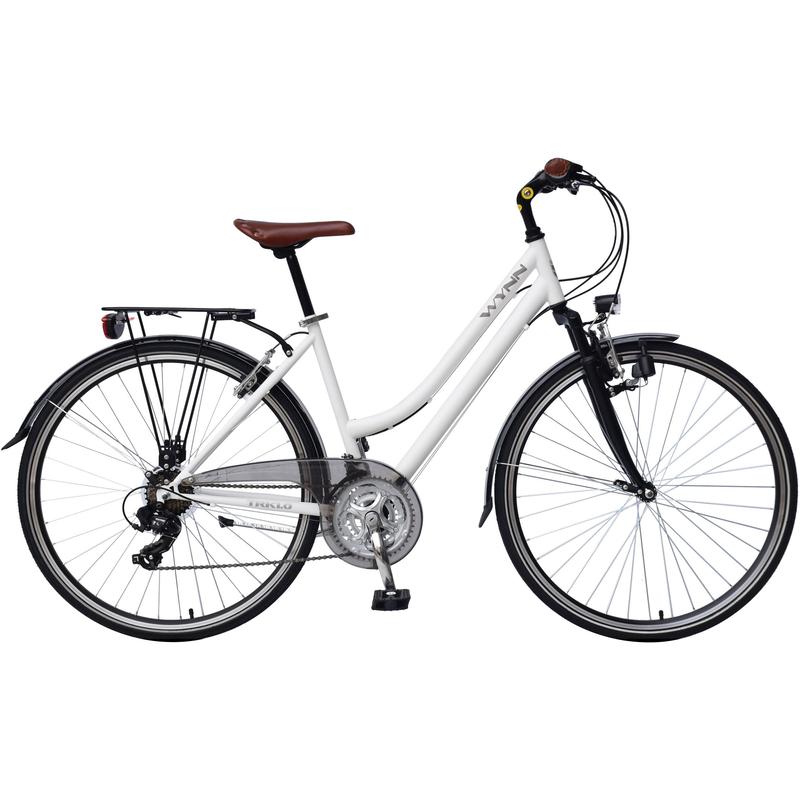 WYNN Trekkingrad »TRK1.0« 21 Gang Shimano Tourney TX Schaltwerk Kettenschaltung weiß