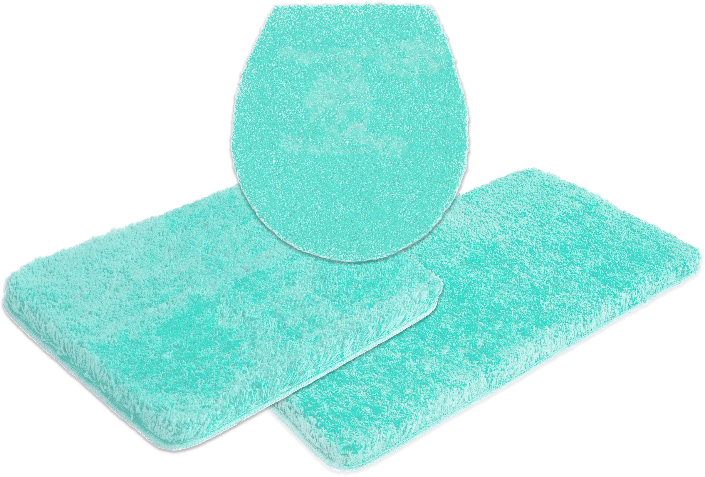 my home Badematte »Sanremo, Badvorleger, Badezimmer Teppich, sehr weich«, r günstig online kaufen