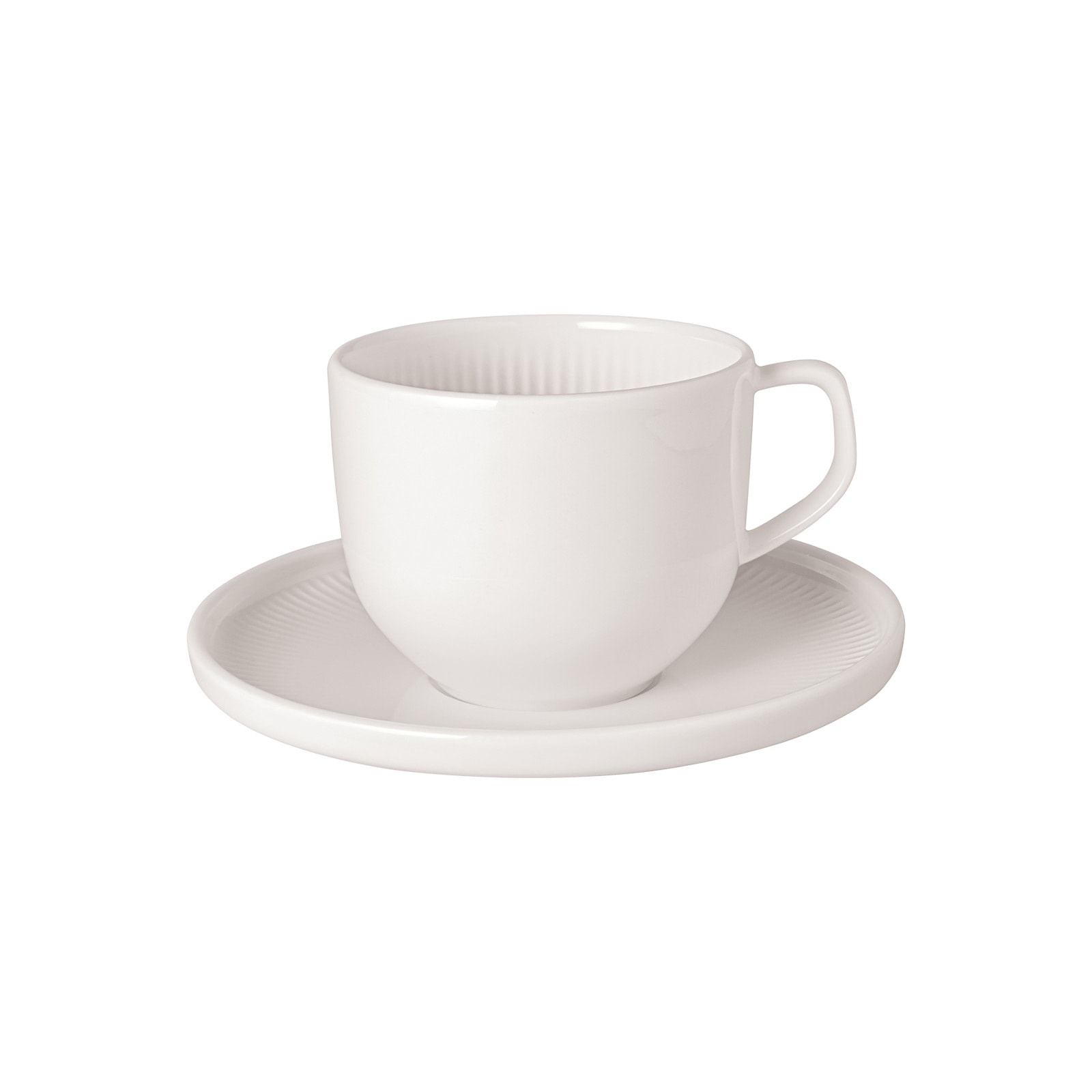 Villeroy & Boch Tasse »Kaffeetasse mit Untertasse Afina 150 ml weiß« günstig online kaufen