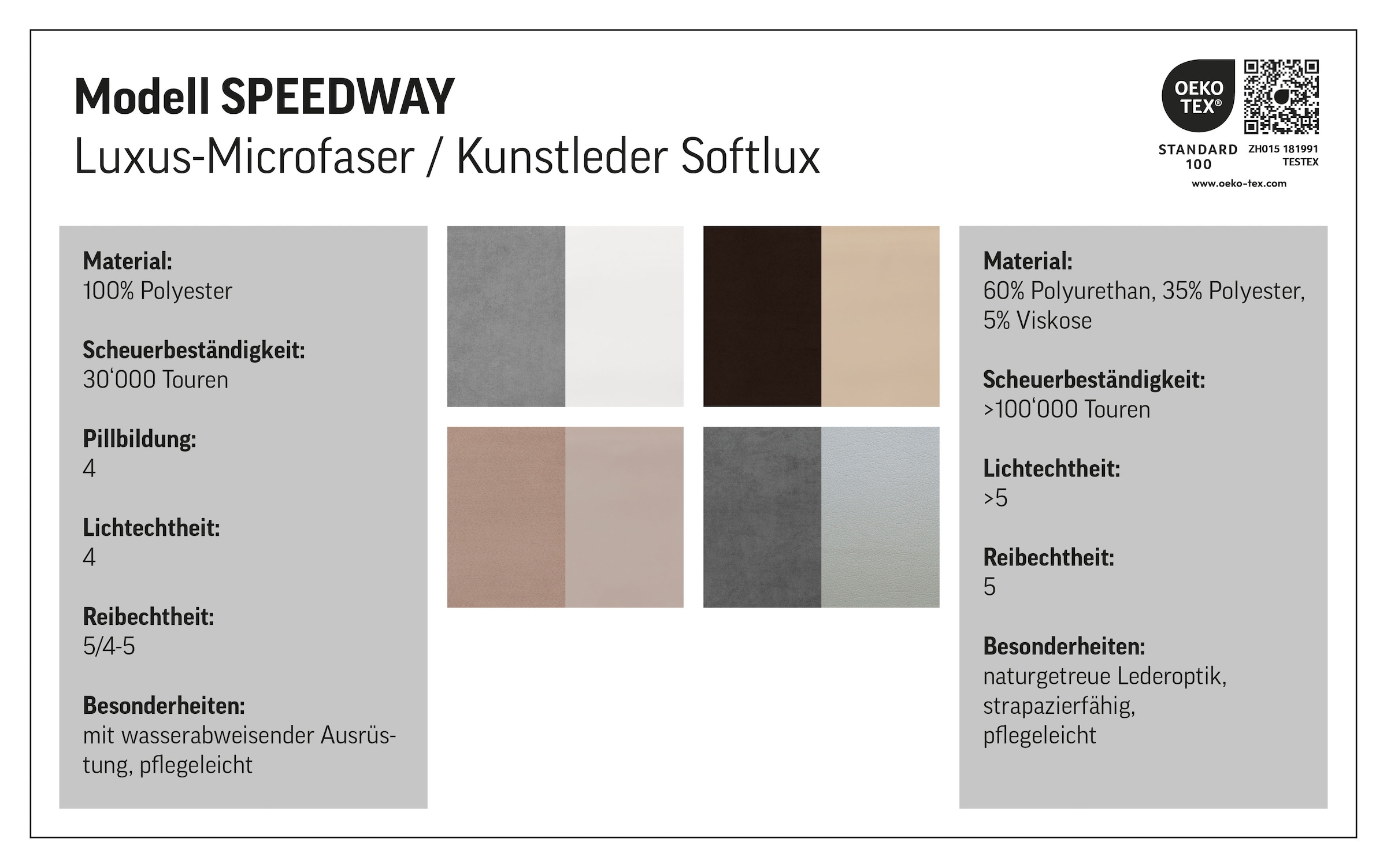 COTTA Ecksofa »Speedway L-Form«, mit Kopfteilverstellung, wahlweise mit Bettfunktion & Bettkasten