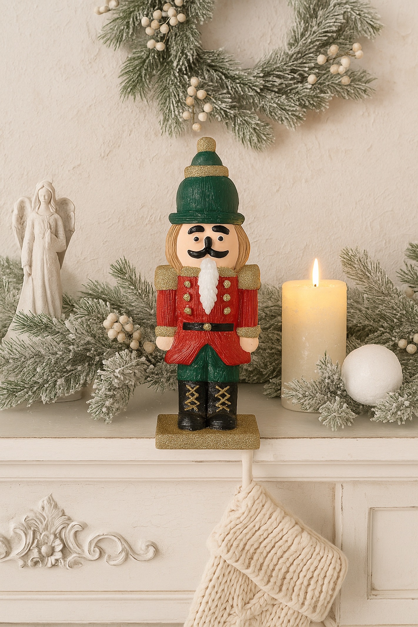 I.GE.A. Dekofigur »Nussknacker« Dekofigur Statue Deko Männchen Weihnachtsde günstig online kaufen