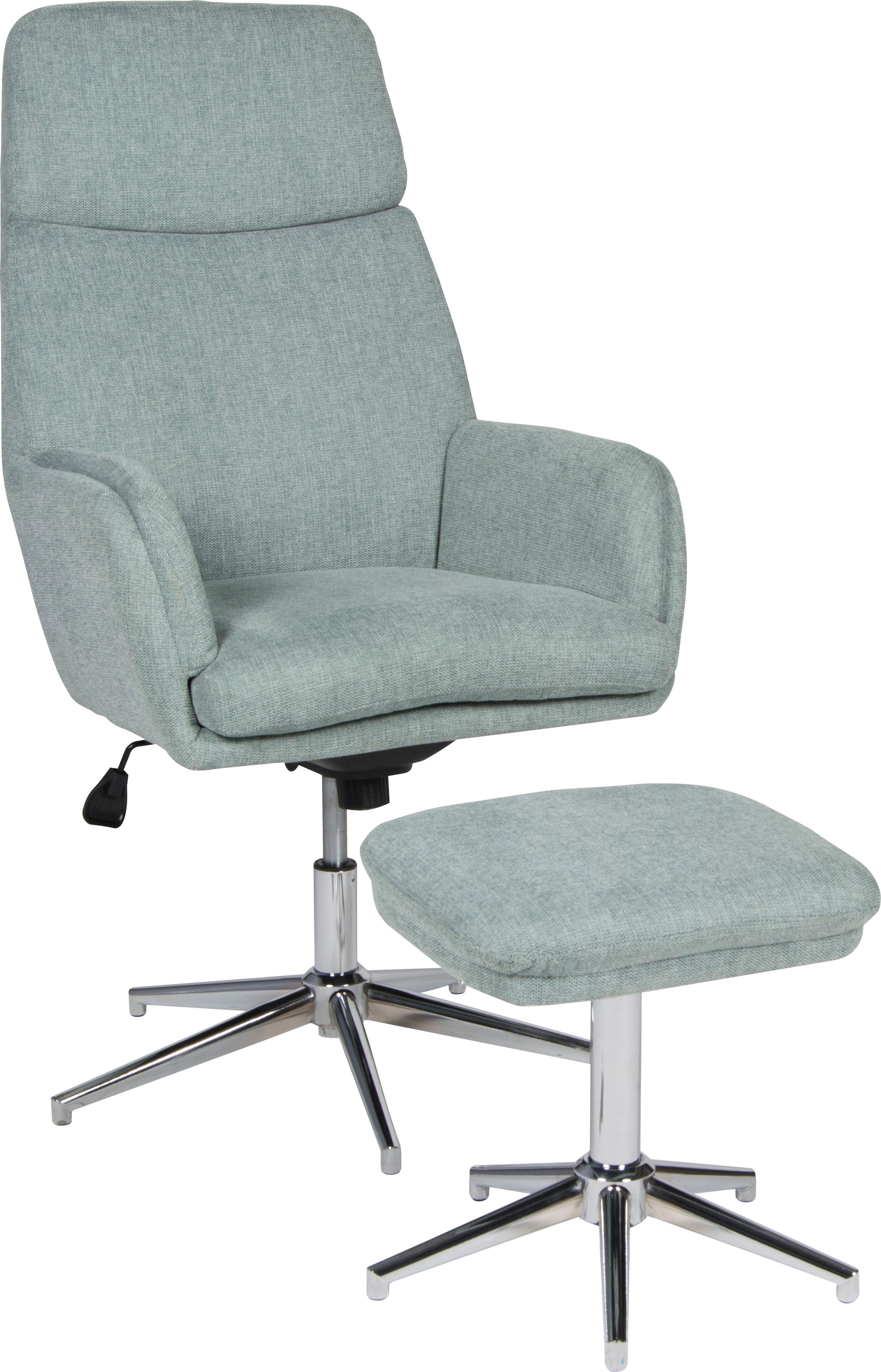 Duo Collection TV-Sessel »Whitby mit Wippfunktion, Härtegradeinstellung,  Feststellung«, des Sitzwinkels und Hocker, 360 Grad drehbar auf Raten  bestellen