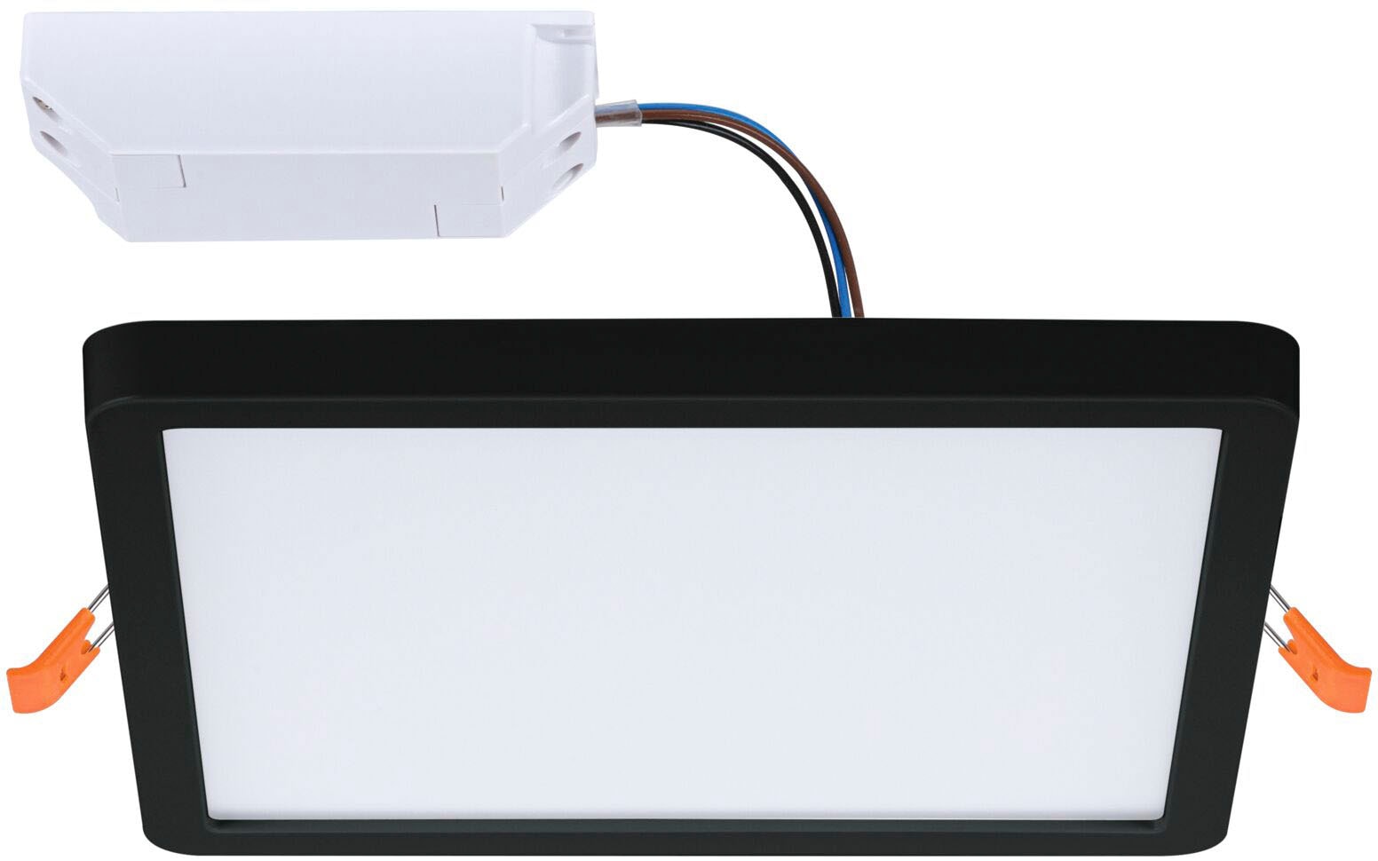 Paulmann LED Bad-Einbauleuchte »Areo«, Schutzart IP44 spritzwassergeschützt, Smart Home, dimmbar, Gr. ca. 17,5 x 17,5 cm