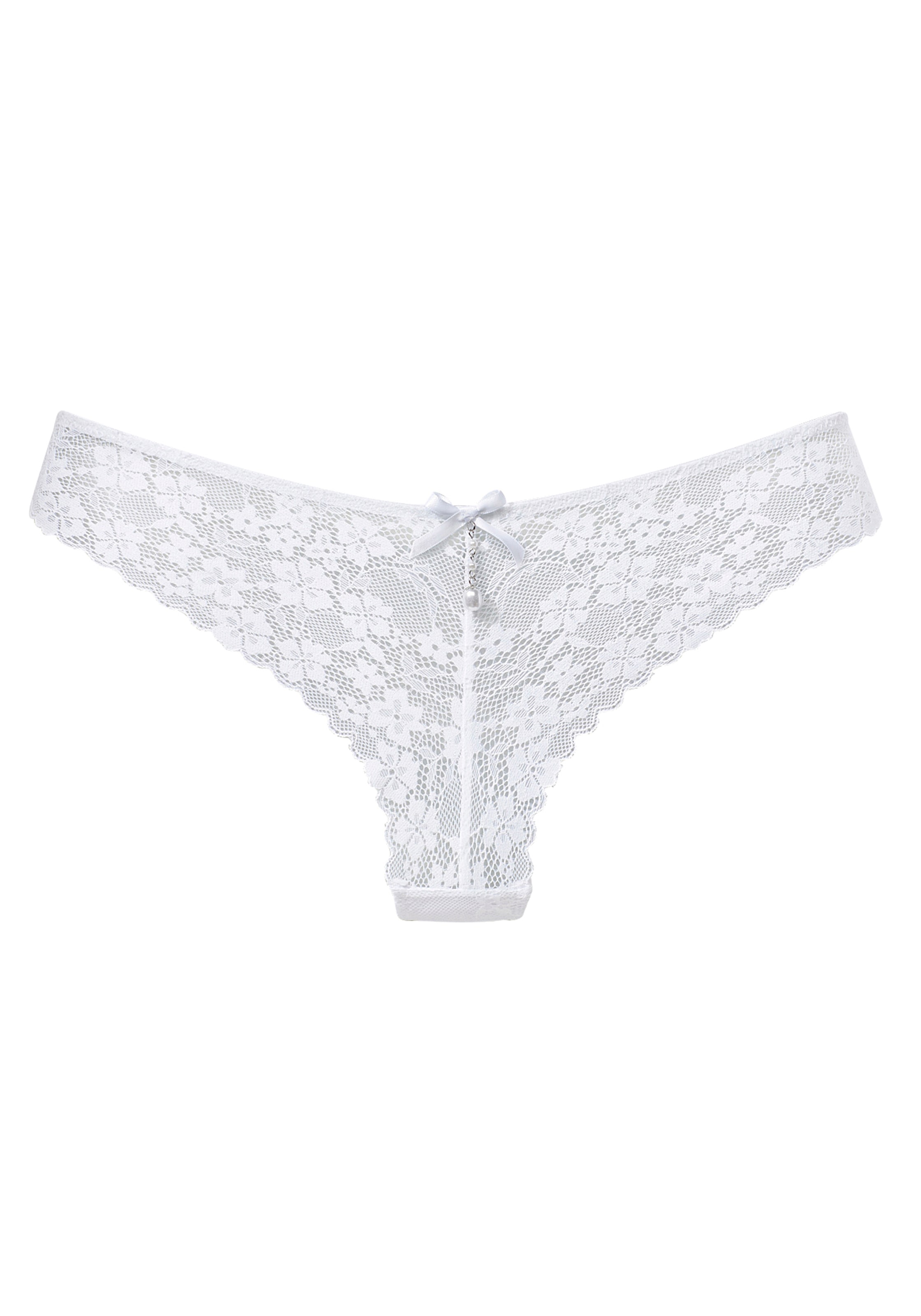 LASCANA String, rundherum aus floraler Spitze, Dessous