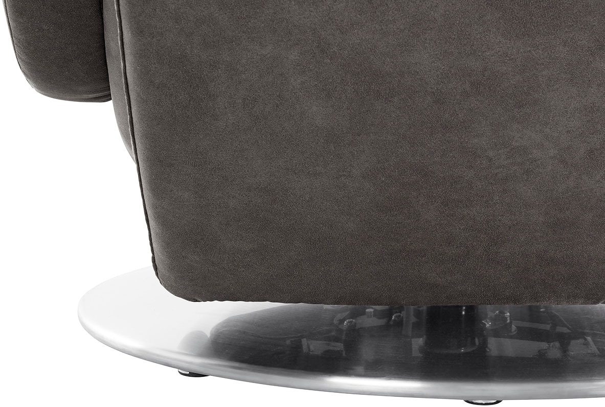 sit&more TV-Sessel »Invito mit Kopfteilverstellung & Drehfunktion, weitere Funktionen« Ergonomie M: manuelle Fußstütze & Rückenlehne