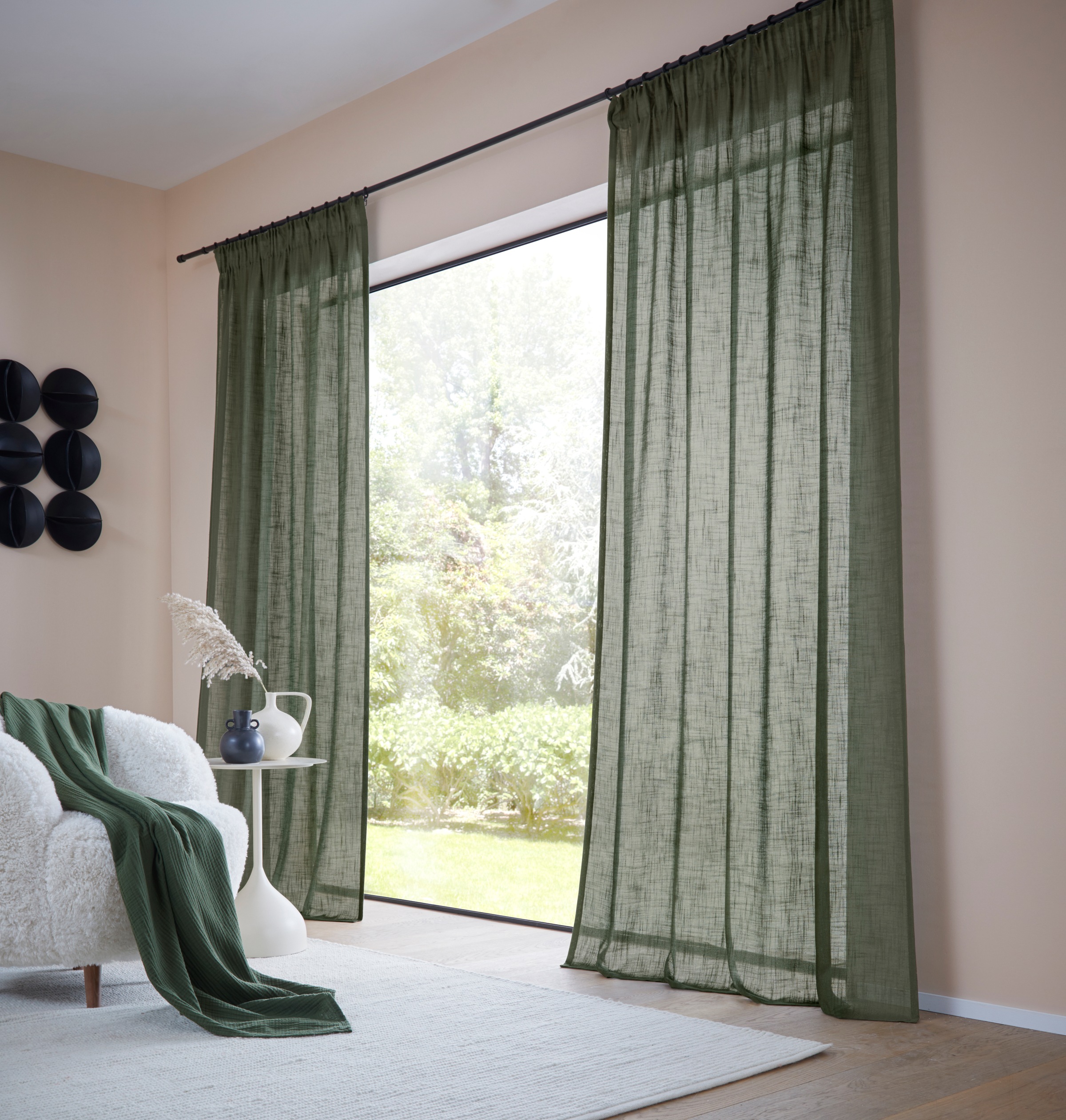 LeGer Home by Lena Gercke Gardine »Marusha« Multifunktionsband 1 Stk. tlg. günstig online kaufen
