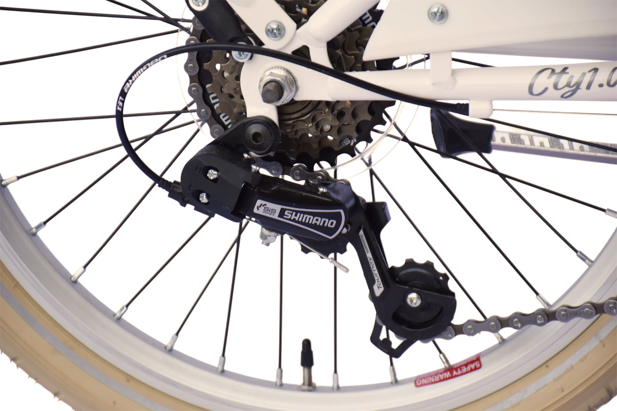WYNN Kinderfahrrad »Kinderfahrrad 20 Zoll Shimano Tourney 6 Gang V-Brake Kinder KID1.0« 6 Gang Shimano Tourney Schaltwerk Kettenschaltung