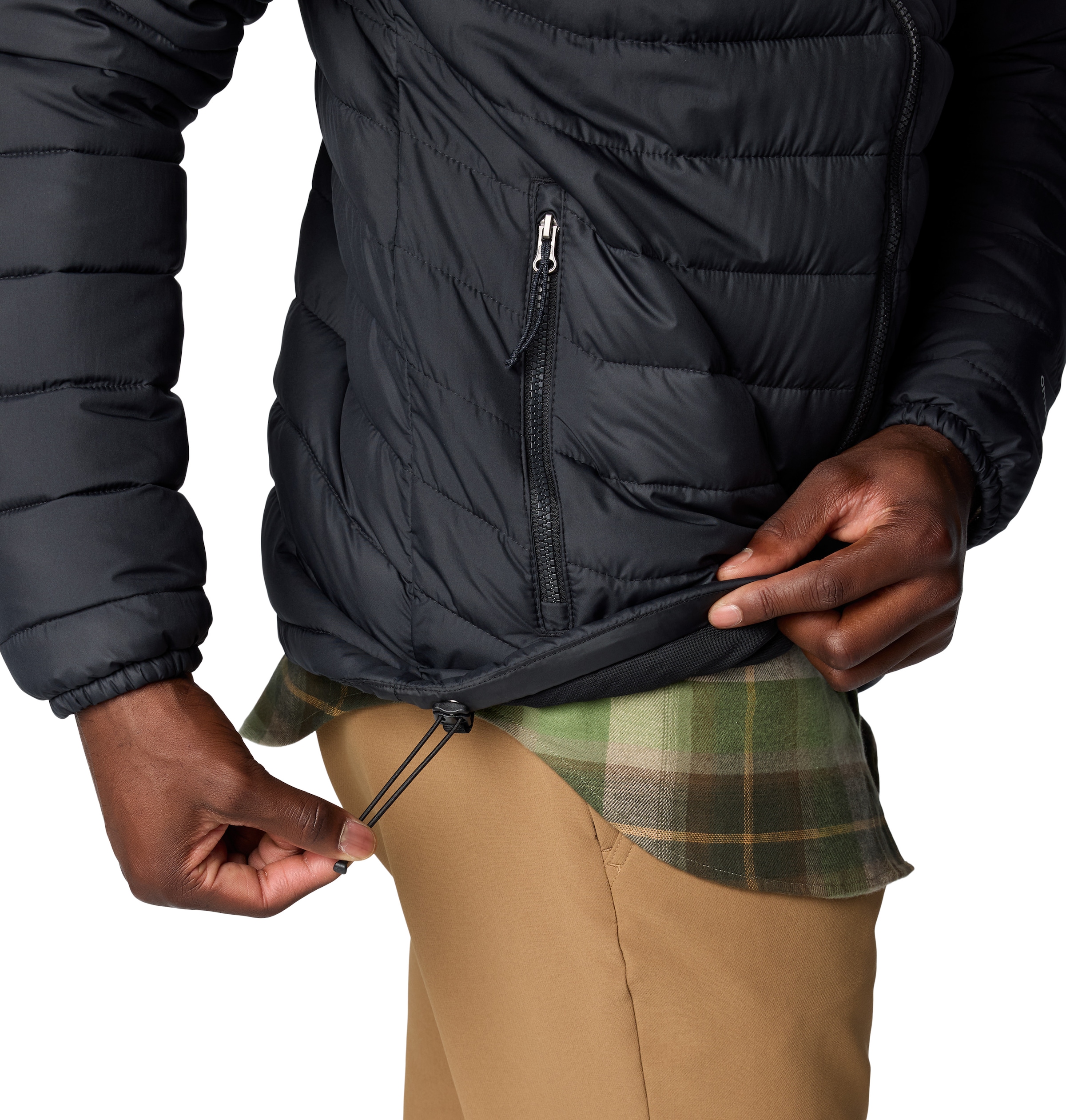 Columbia Steppjacke »POWDER LITE II JACKET«, (1 St.), mit Kapuze