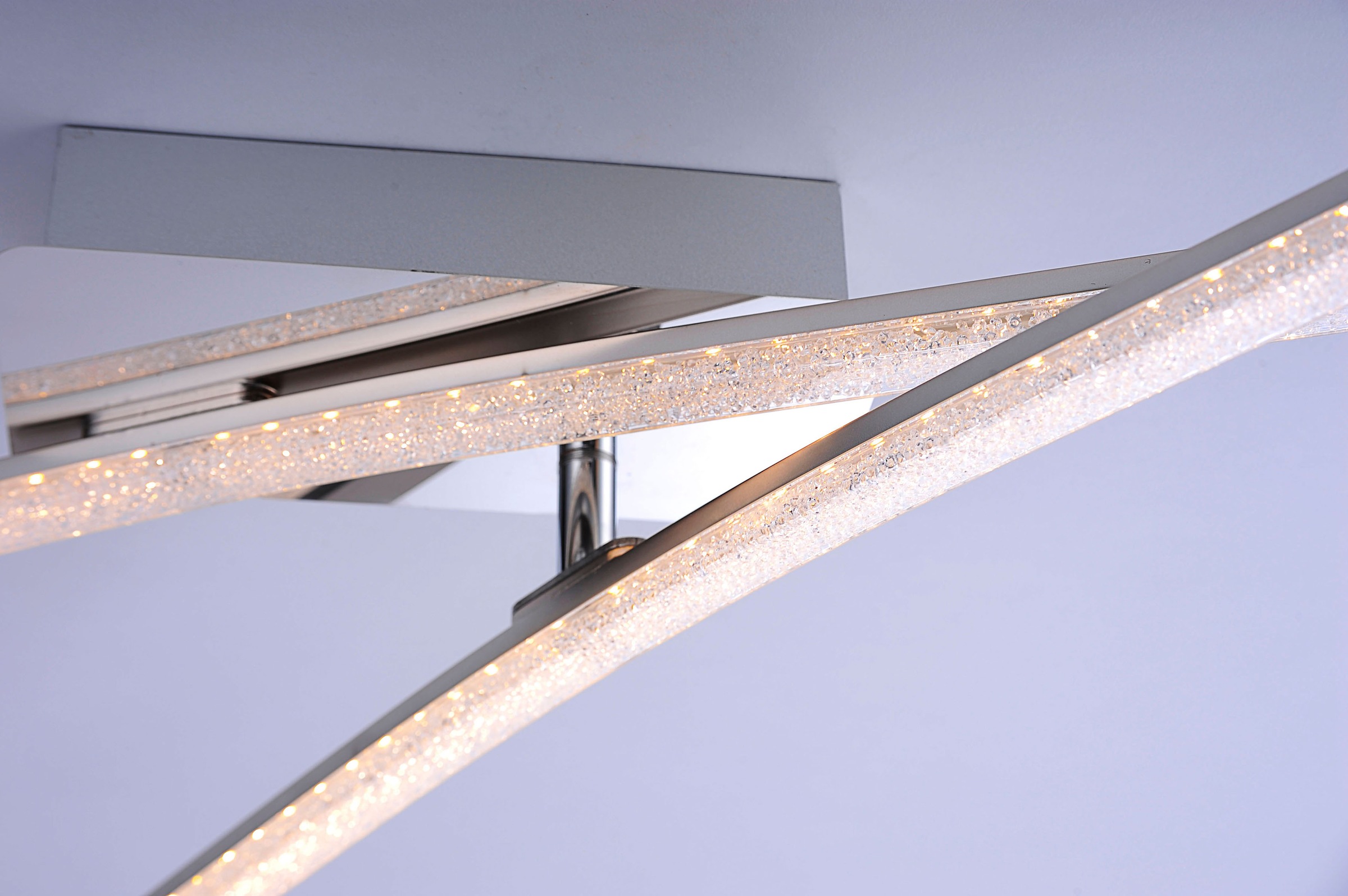 JUST LIGHT LED Deckenleuchte »SIMON« LED-Board 1 Stk. Warmweiß LED Deckenlampe