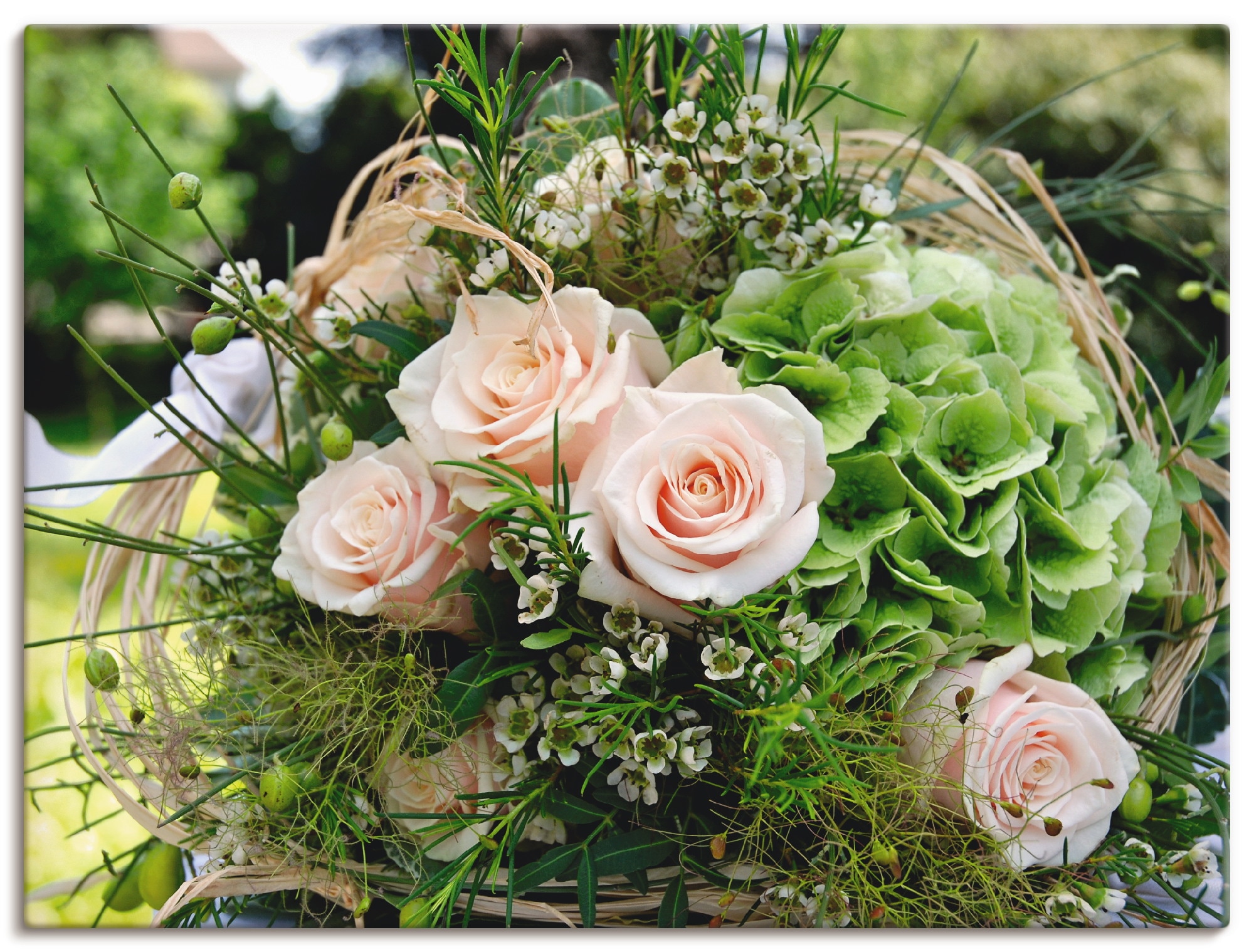 Artland Wandbild »Blumenstrauss« 1 Stk. tlg. als Alubild, Outdoorbild, Lein günstig online kaufen