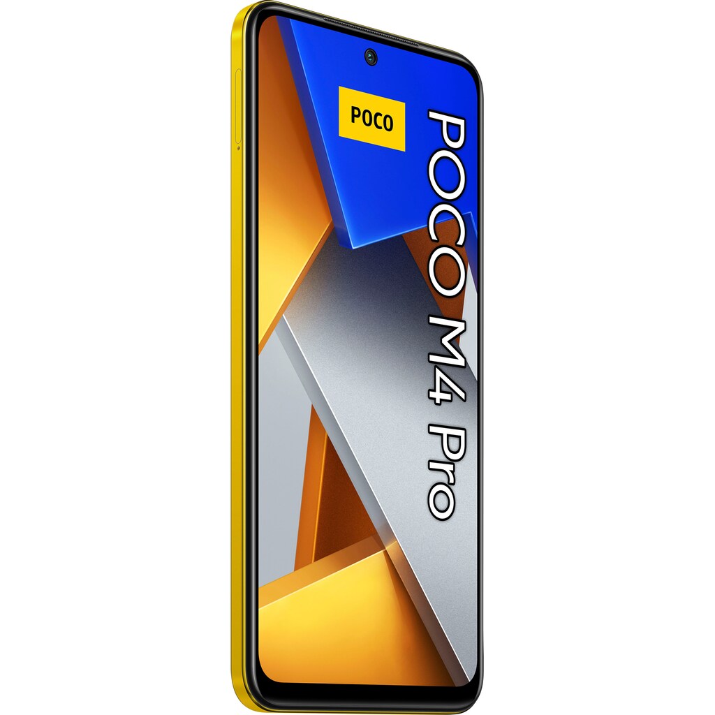 Xiaomi Smartphone »POCO M4 Pro«, POCO Yellow, 16,33 cm/6,43 Zoll, 128 GB Speicherplatz, 64 MP Kamera