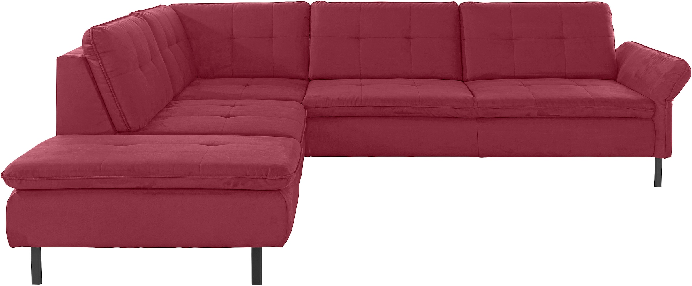 INOSIGN Ecksofa »Birkholm L-Form«, Armlehnverstellung, auch in Easy Clean Bezug - mit Wasser zu reinigen