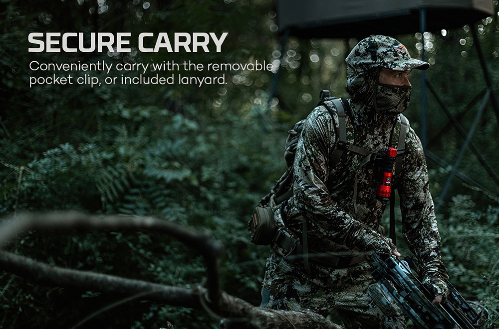 NEBO LED Taschenlampe »Nebo ILLUMATRACE BLUT TRACKER« Set, Taschenlampe inkl. Ladekabel, 2 Stk. tlg. Blut Tracker zur Nachsuche bei der Jagd