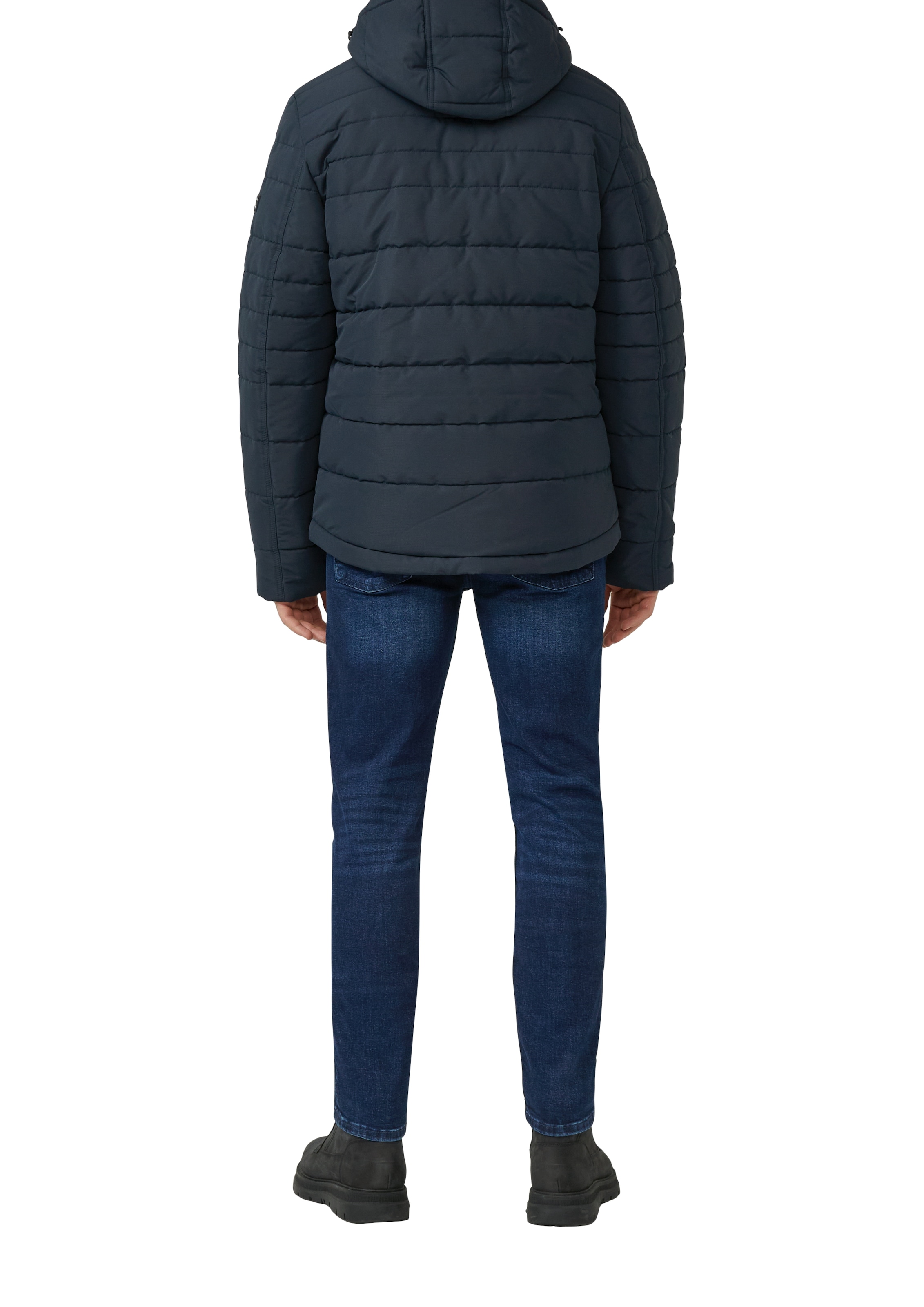 s.Oliver Steppjacke, mit Kapuze, mit Kapuze und Kordelzug