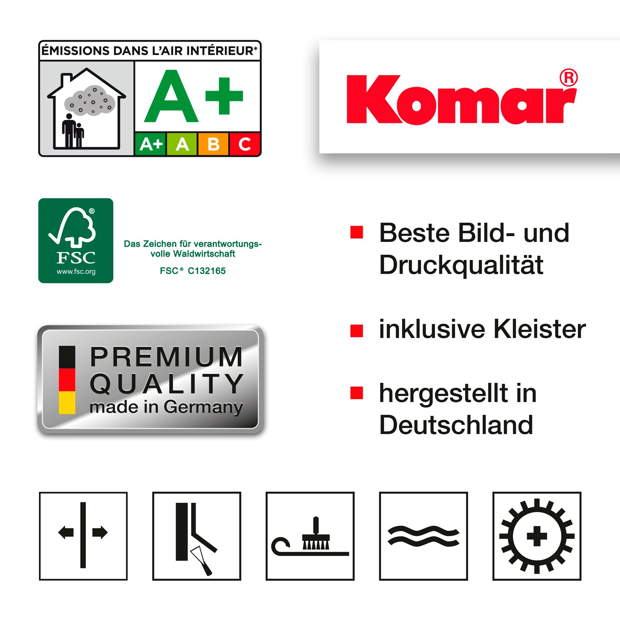 Komar Fototapete »Frozen Iconic - Größe 368 x 254 cm«, bedruckt, Kinderzimmer