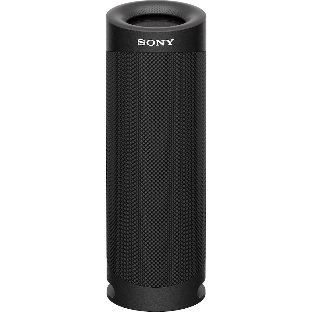 Sony Bluetooth-Lautsprecher »SRS-XB23 tragbarer, kabelloser«, 12h Akkulaufzeit, wasserabweisend, Extra Bass