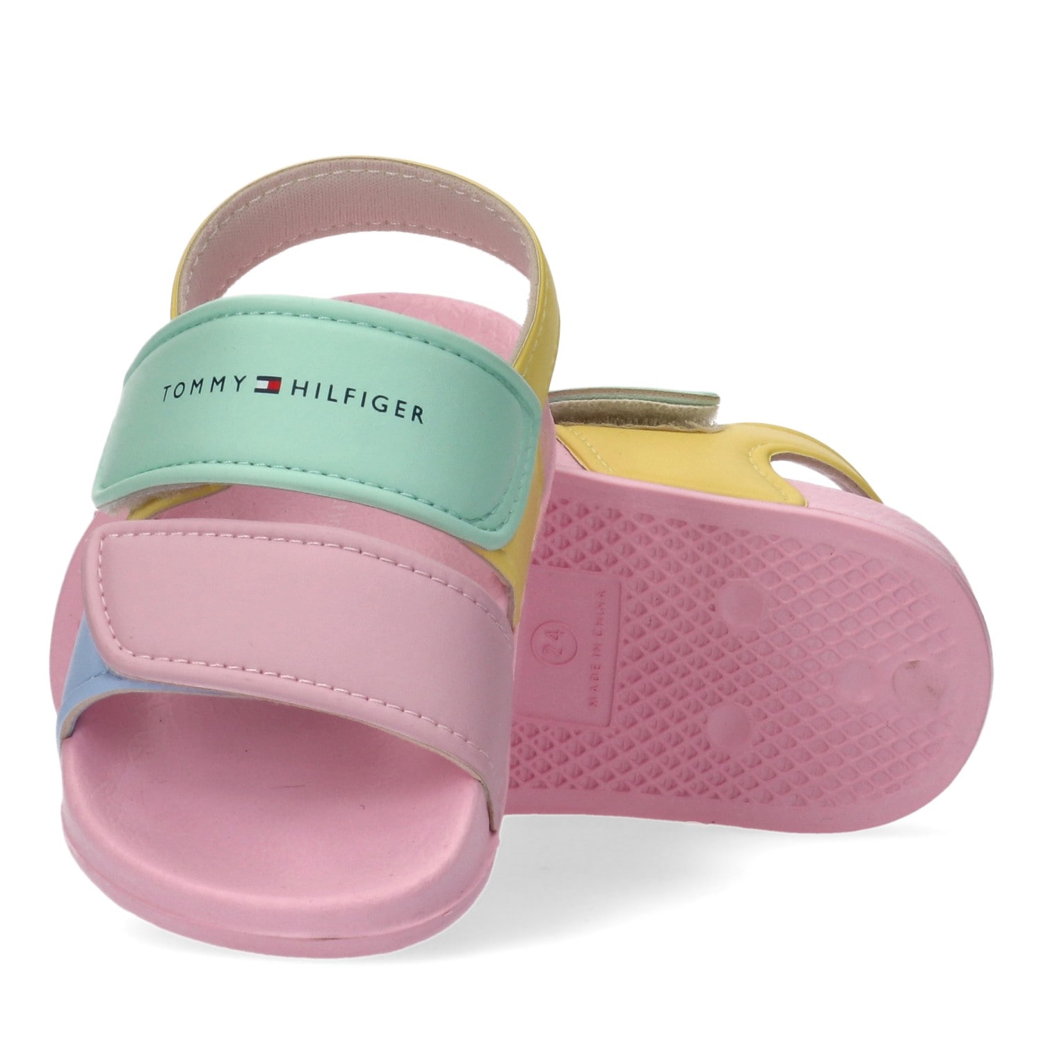 Tommy Hilfiger Badesandale  Badesandale, Klettschuh mit Logoschriftzug