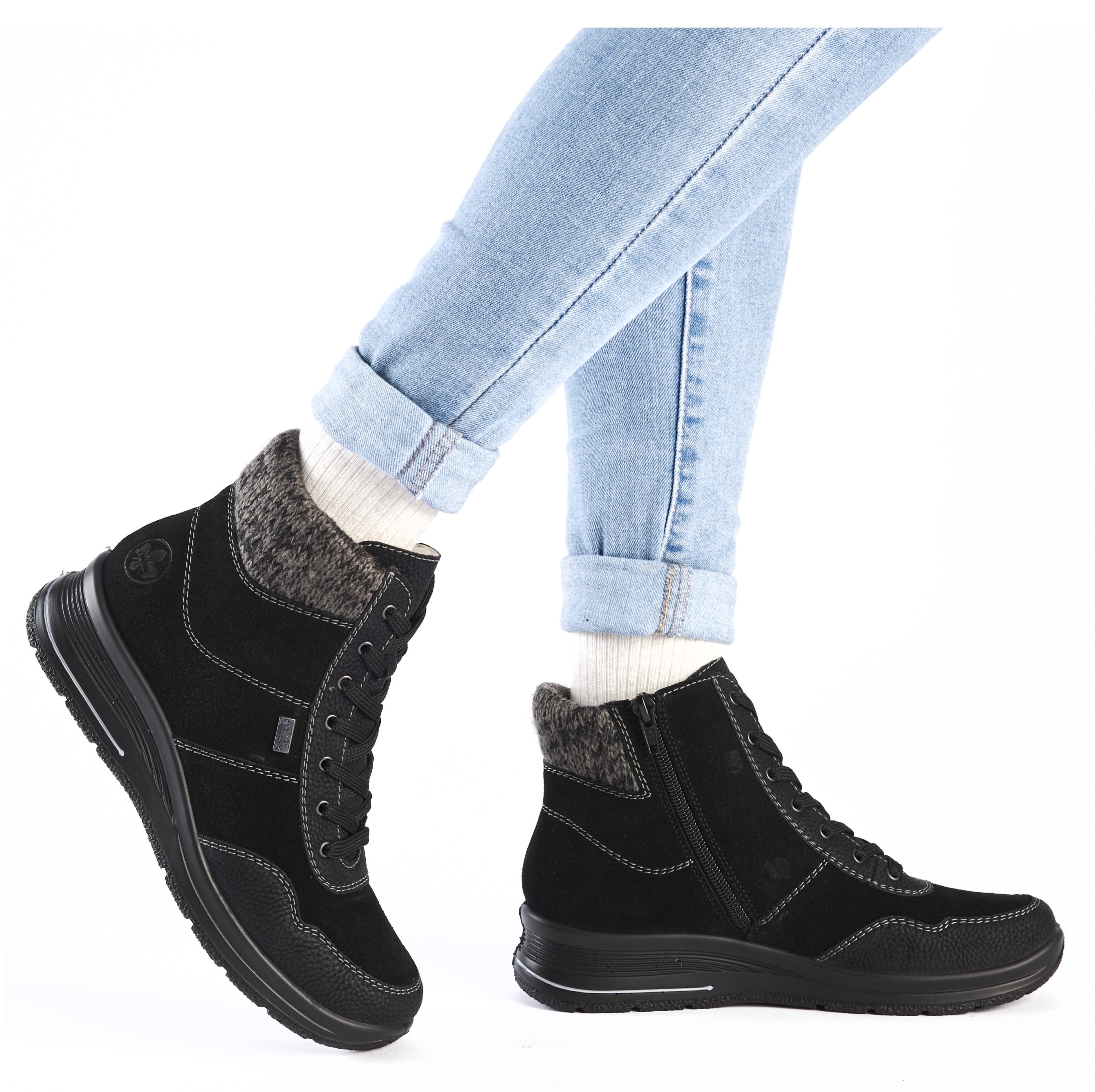 Rieker Winterboots, Stiefelette, Outdoorboots mit wasserabweisender riekerTEX-Membran