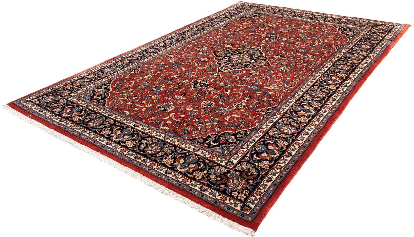 morgenland Orientteppich »Perser - Ghom - 300 x 201 cm - rot«, rechteckig, günstig online kaufen