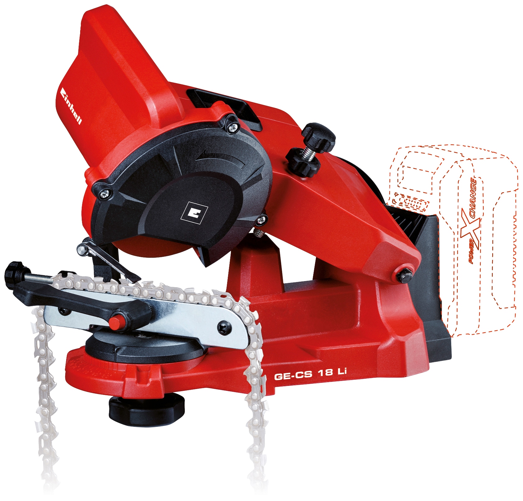 Einhell Sägekettenschärfgerät »GE-CS 18 Li-Solo«, ohne Akku und Ladegerät