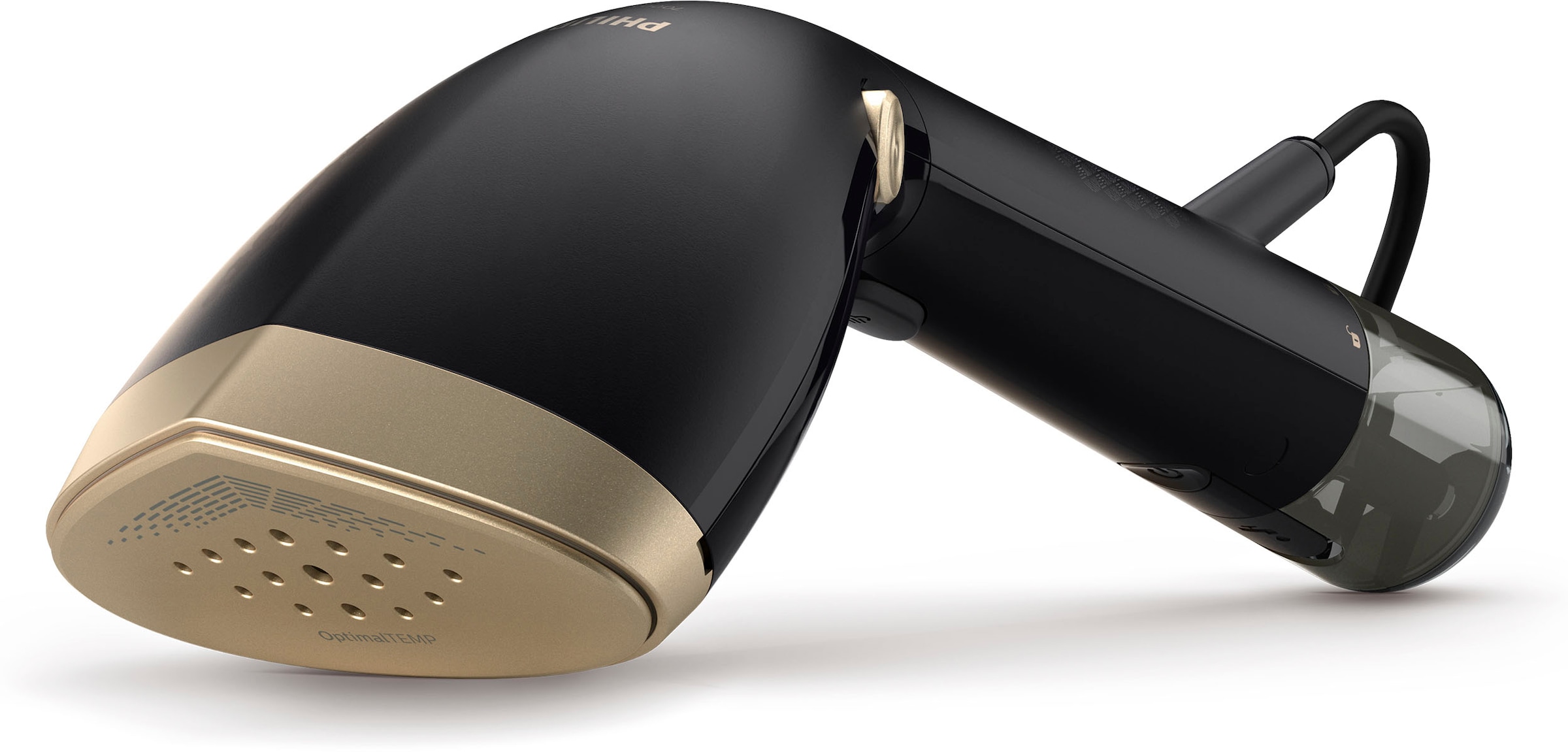 Philips Dampfbürste »STH7060/80 "Performer", 100 ml und 200 ml Wassertank, Metallplatte« 1500 W verstellbarer Kopf, Handschuh und Stylemat inkl.