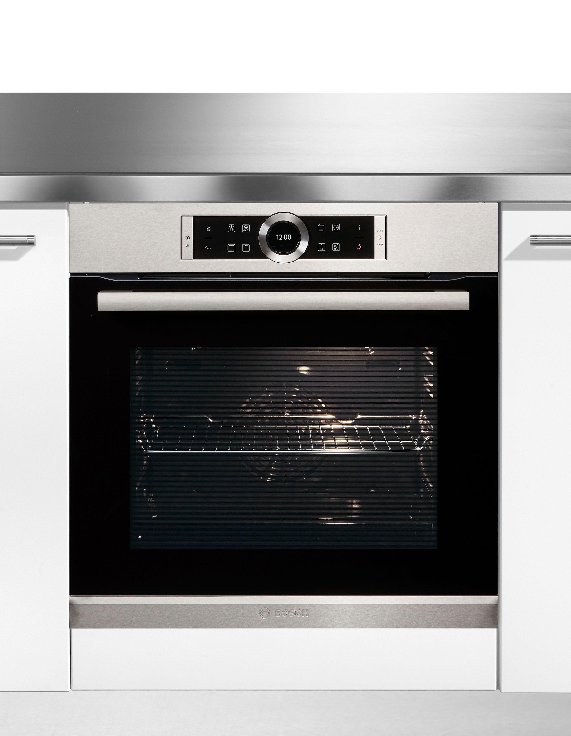 2. Bild von BOSCH Einbaubackofen »HBG632TS1«, 8, HBG632TS1, mit 3-fach-Teleskopauszug