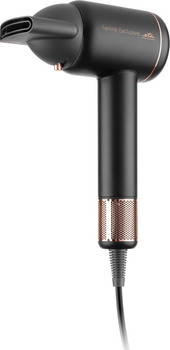 eta Ionic-Haartrockner »Fenite Black Edition ETA932090010«, 1600 W, 2 Aufsätze, Verfügt über ein magnetisches Befestigungssystem