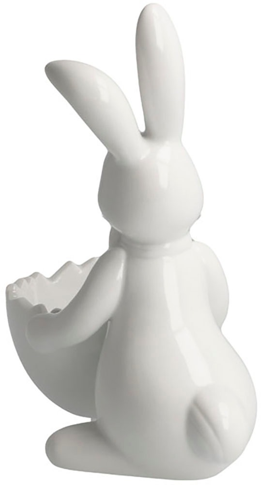 Goebel Osterhase »Figur Hase mit Schale Snow White - Sweet Boy«, Osterfigur, Dekofigur, Ostern, Osterdekoration