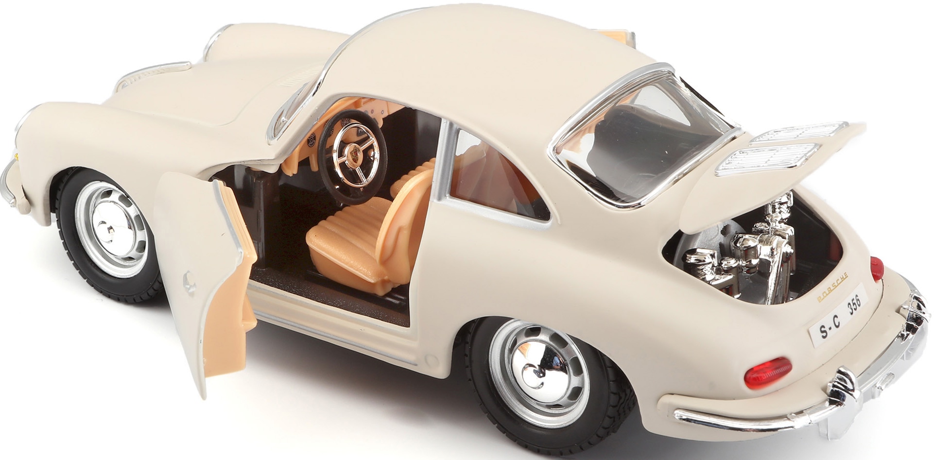 Bburago Sammlerauto »Porsche 356B Coupe (1961)«, 1:24