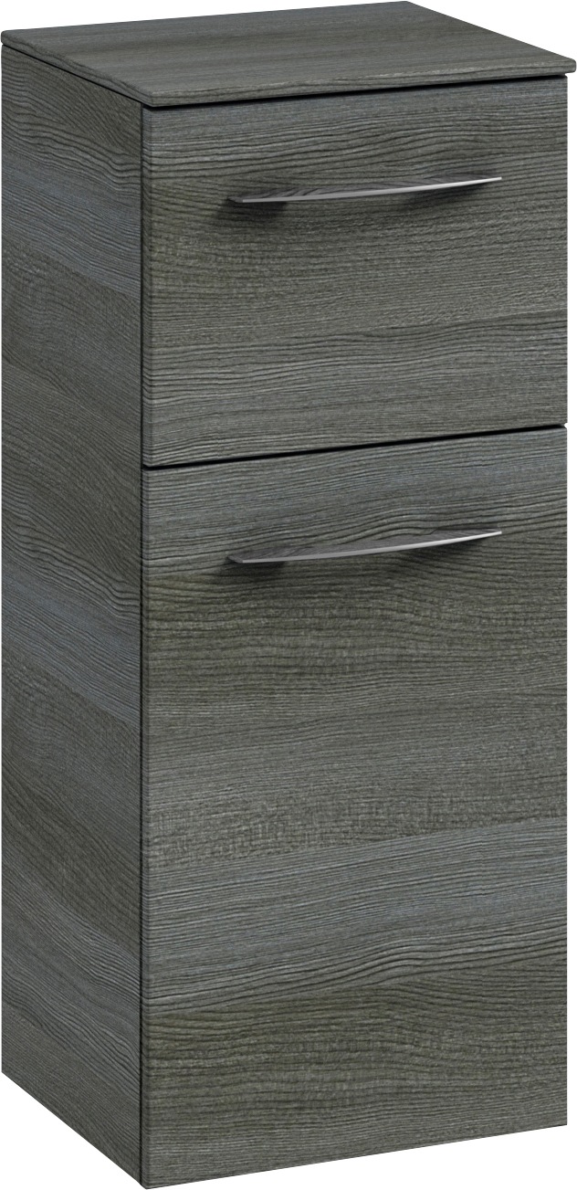 Saphir Badmöbel-Set »Cassca Sprint 4-teilig Mineralmarmor-Waschtisch mit LED-Spiegelschrank«, (5 St.), Midischrank, Unterschrank, inkl. Türdämpfer, 7 Türen, 5 Schubladen