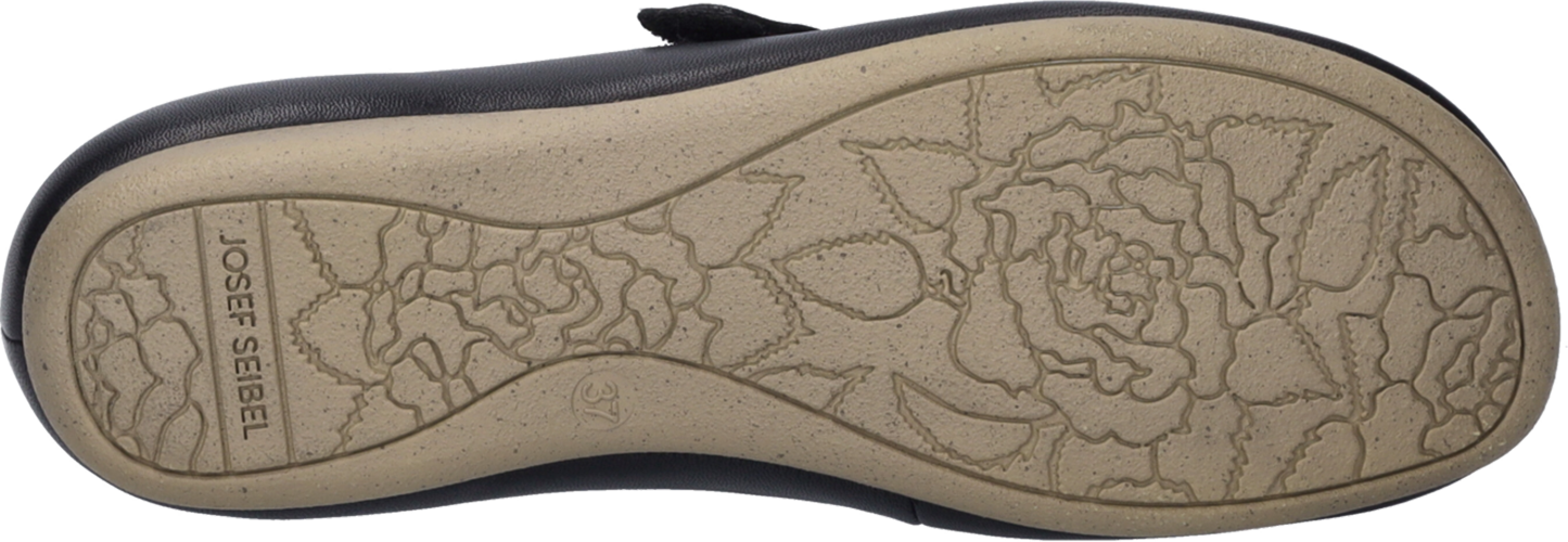 Josef Seibel Riemchenballerina »Fiona 39«  Festtagsschuh, Slipper, Komfortschuh mit überkreuztem Gummizug