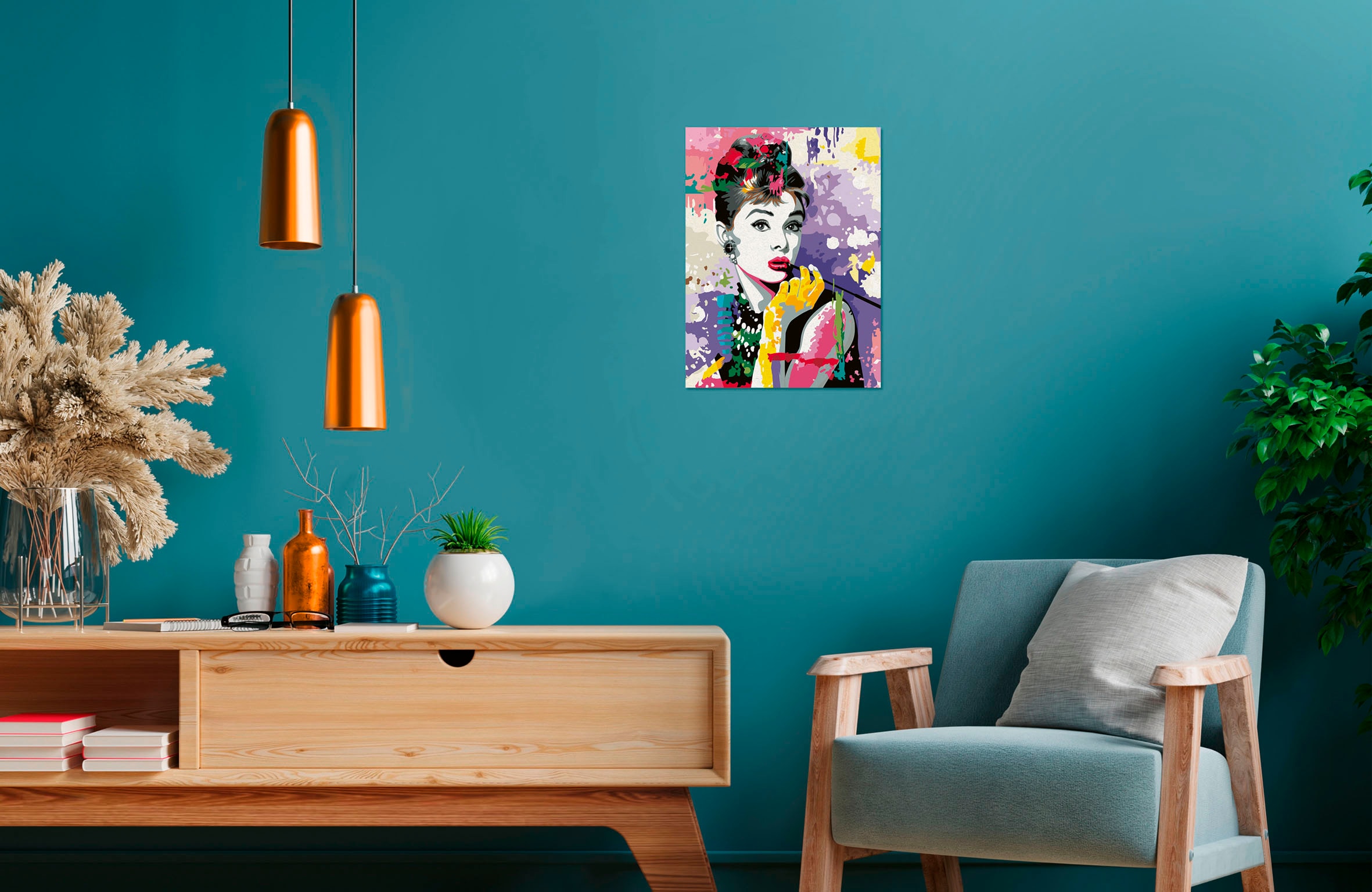 Ravensburger Malen nach Zahlen »CreArt, Audrey Hepburn« für Erwachsene; Made in Europe