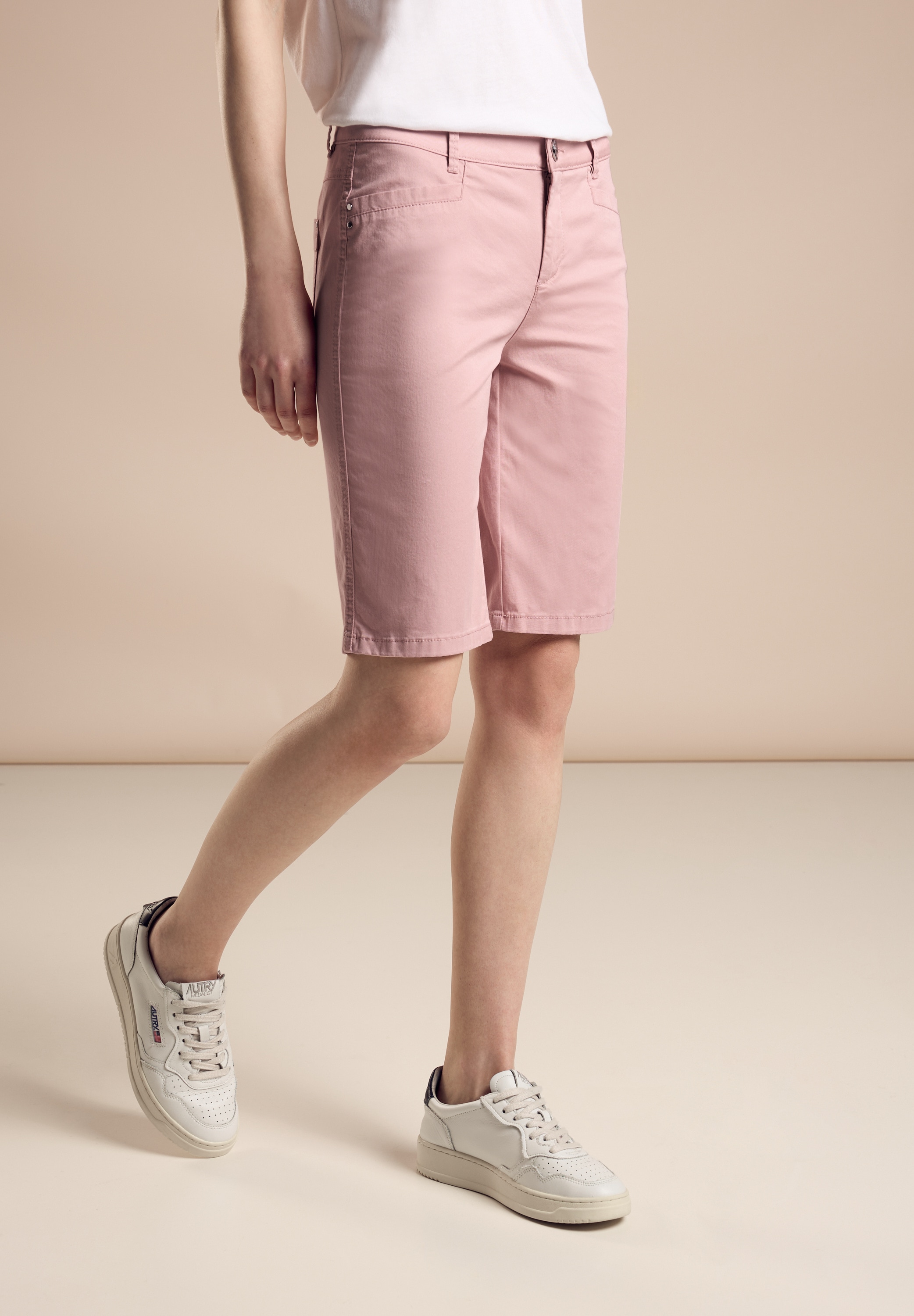 STREET ONE Bermudas »QR Yulius«, Shorts mit Stretch