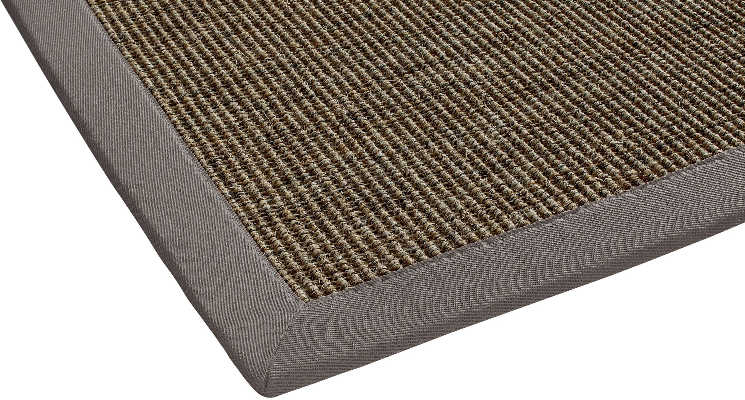 Dekowe Sisalteppich »Mara S2 mit Bordüre«, rechteckig, 5 mm Höhe, Flachgewebe, Material: 100% Sisal, Wohnzimmer
