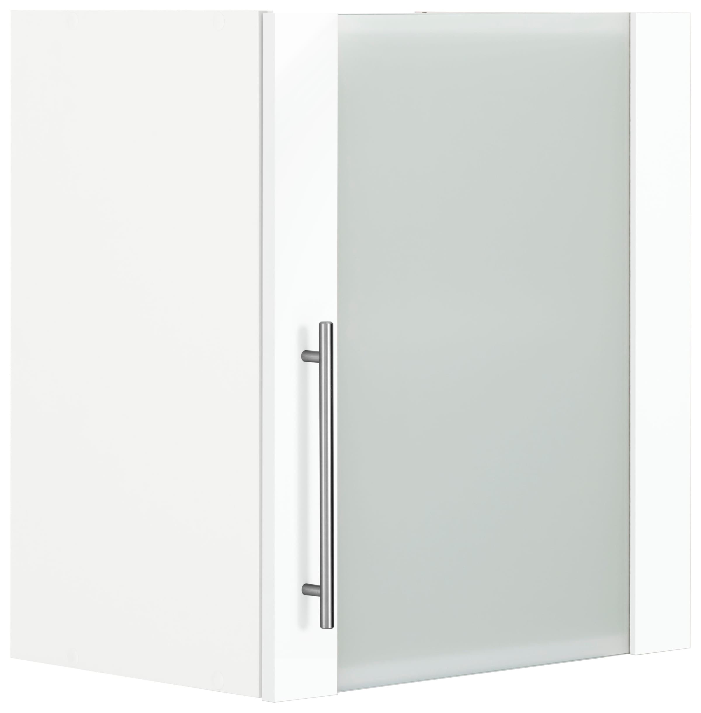 wiho Küchen Glashängeschrank "Cali" Front mit Glaseinsatz günstig online kaufen