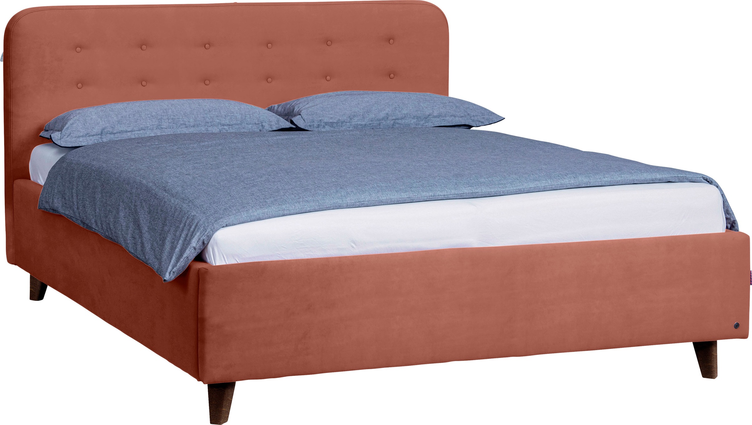 Bild von TOM TAILOR HOME Polsterbett »NORDIC BED«, mit Knopfheftung im Kopfteil