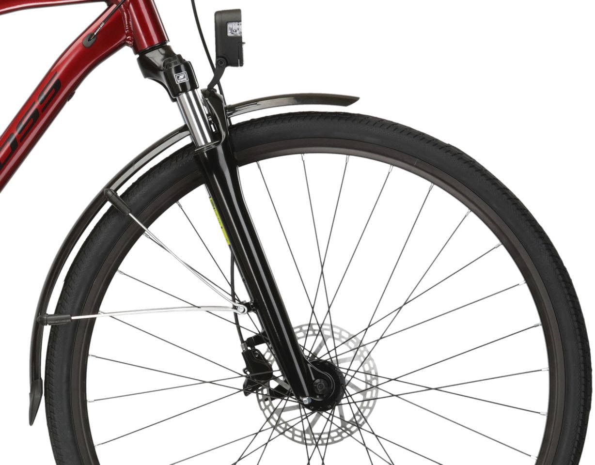 Kross Trekkingrad »Trekkingrad Trans 4.0 rot 21 Gänge«, 21 Gang, Shimano, ACERA M3020 Schaltwerk, Kettenschaltung
