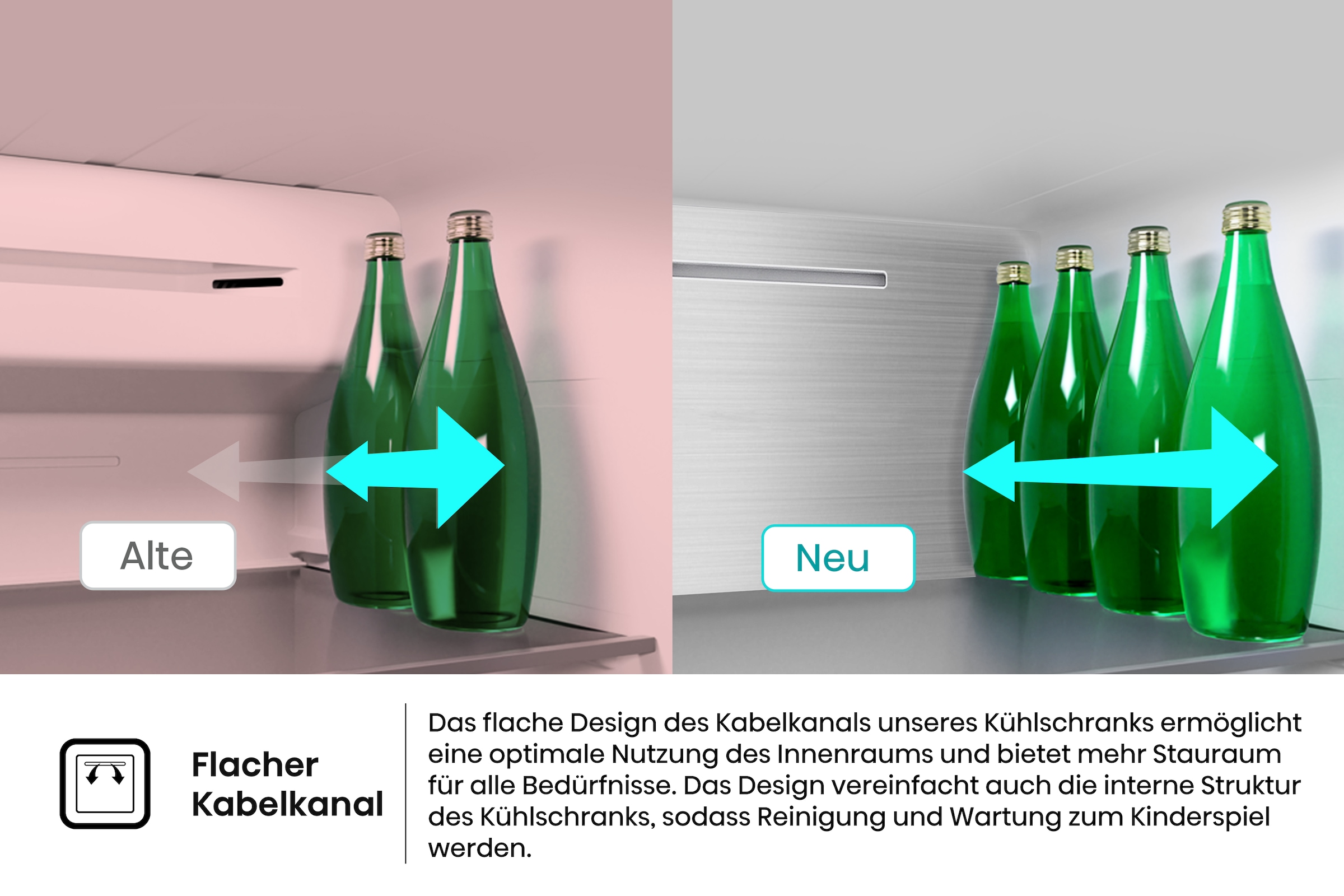Hisense Side-by-Side »RS3P538NAFE« 178,6 cm hoch 91,1 cm breit einfacher Side by Side mit Premium-Ausstattung