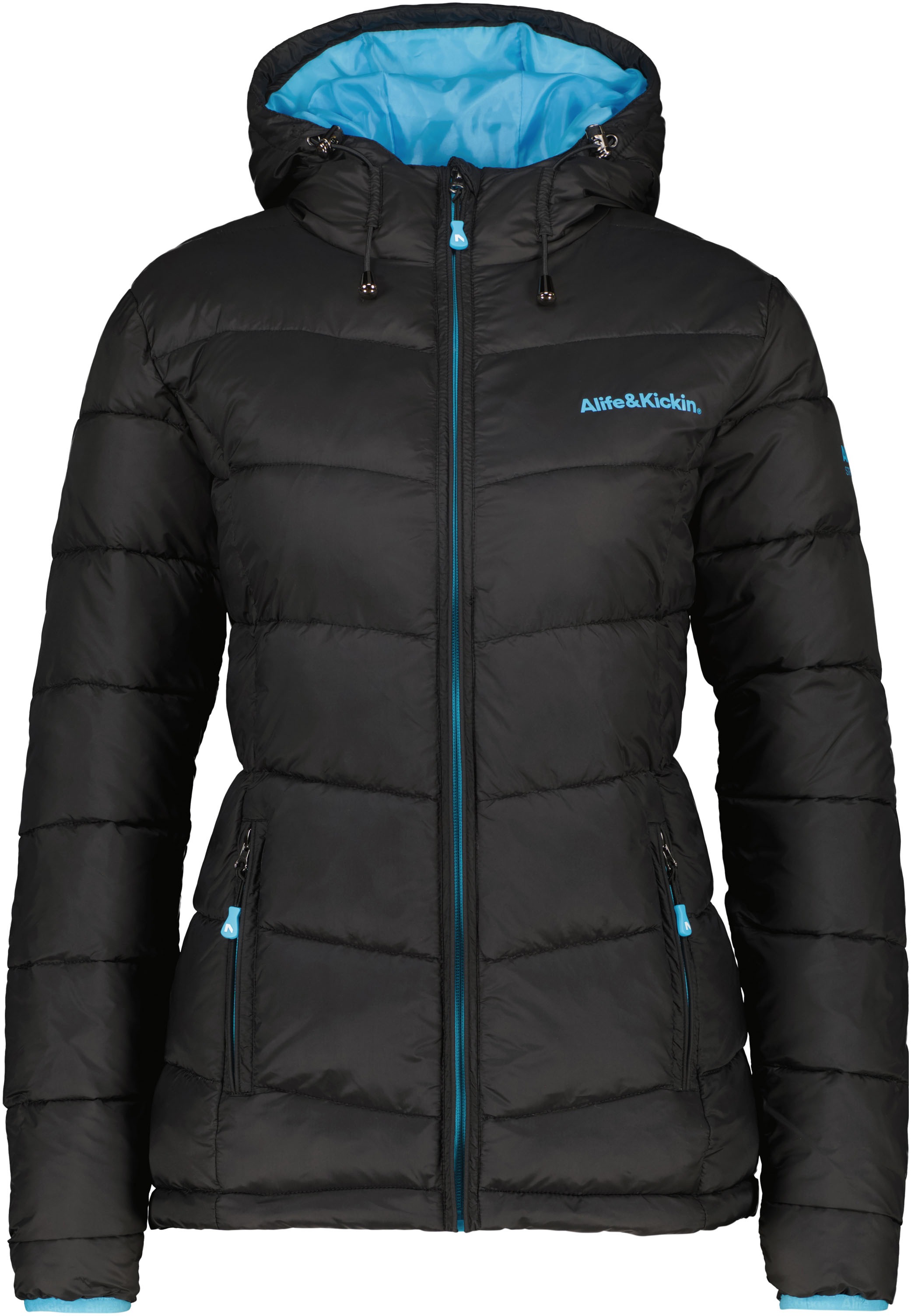 Alife & Kickin Steppjacke »AndriaAK« mit Kapuze leichte, taillierte Übergangsjacke mit breiter Steppung und Kapuze