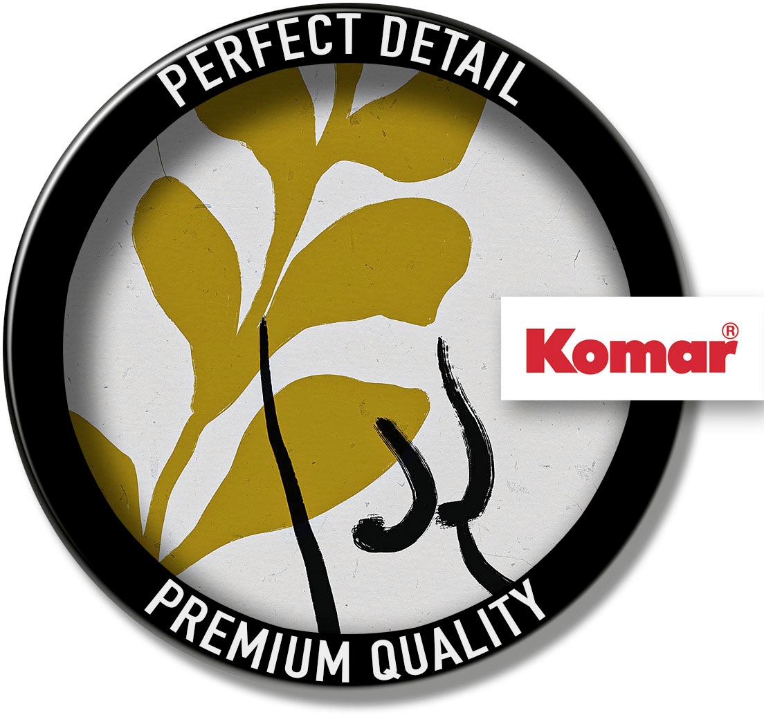 Komar Bild »Femme du paradis« Natur 1 Stk. tlg. Wandbild zur Dekoration - ohne Rahmen