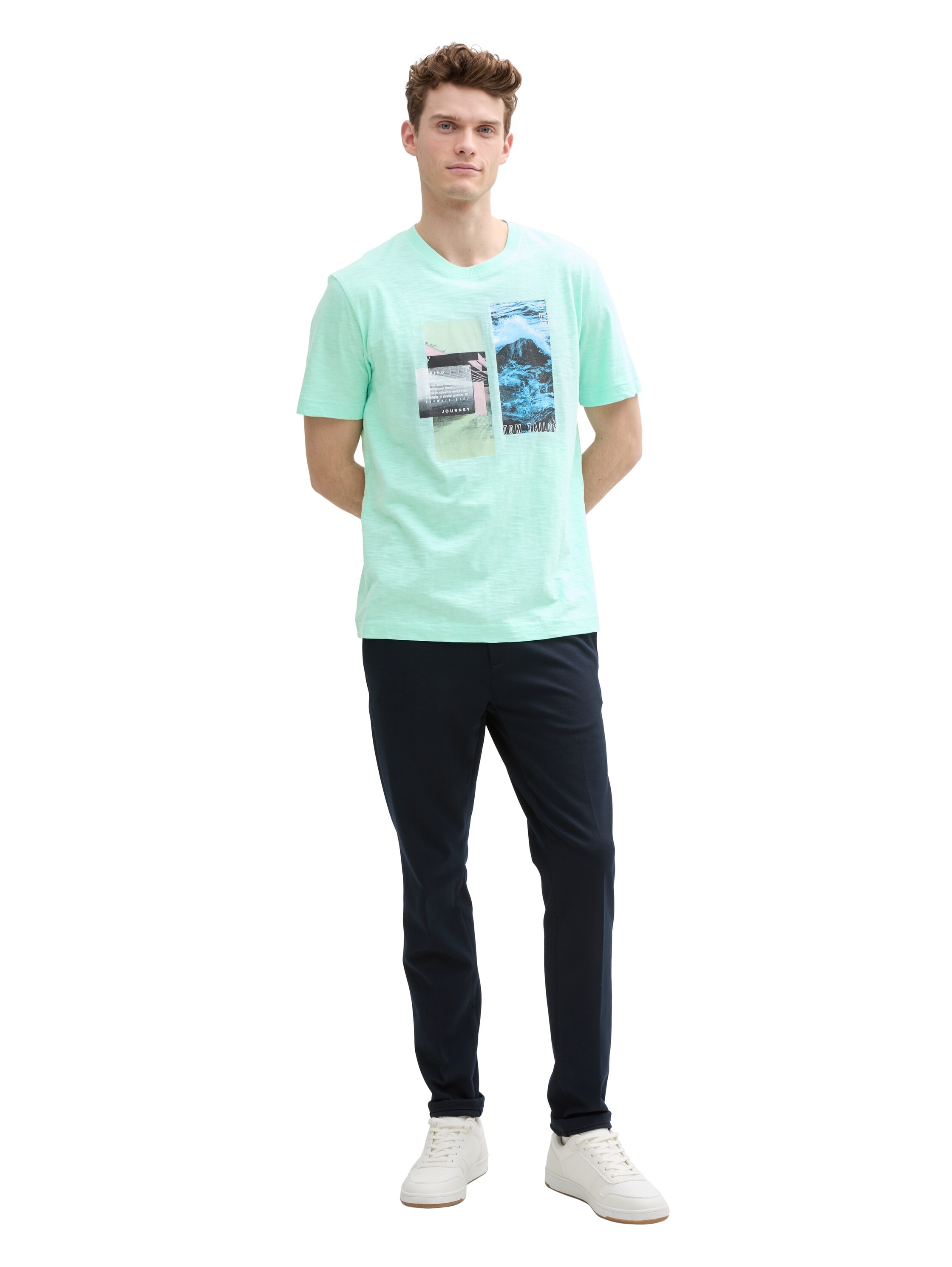 TOM TAILOR T-Shirt, mit Front Print