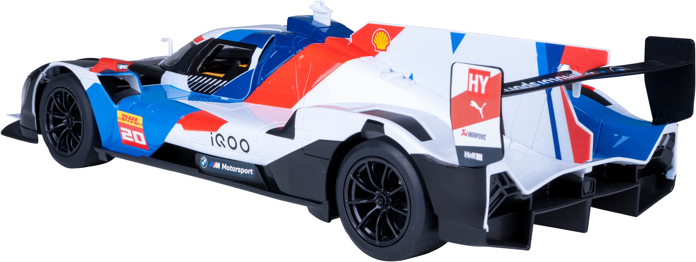 Jamara RC-Auto »BMW M Hybrid V8 LMDH 1:14 weiß 2,4GHz«, mit LED Licht