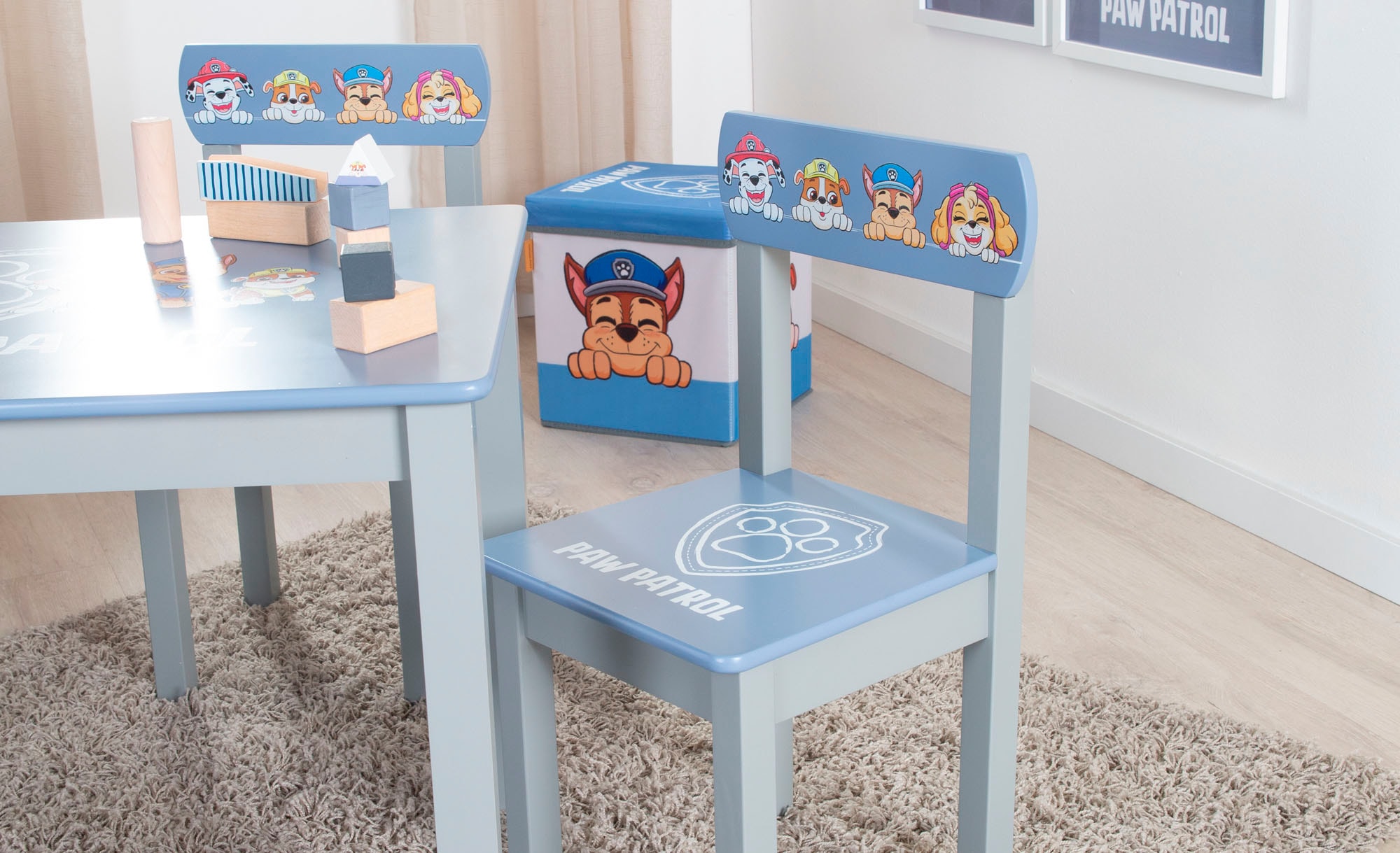 roba® Kindersitzgruppe »Paw Patrol«, (Set), mit Tisch und Stuhl