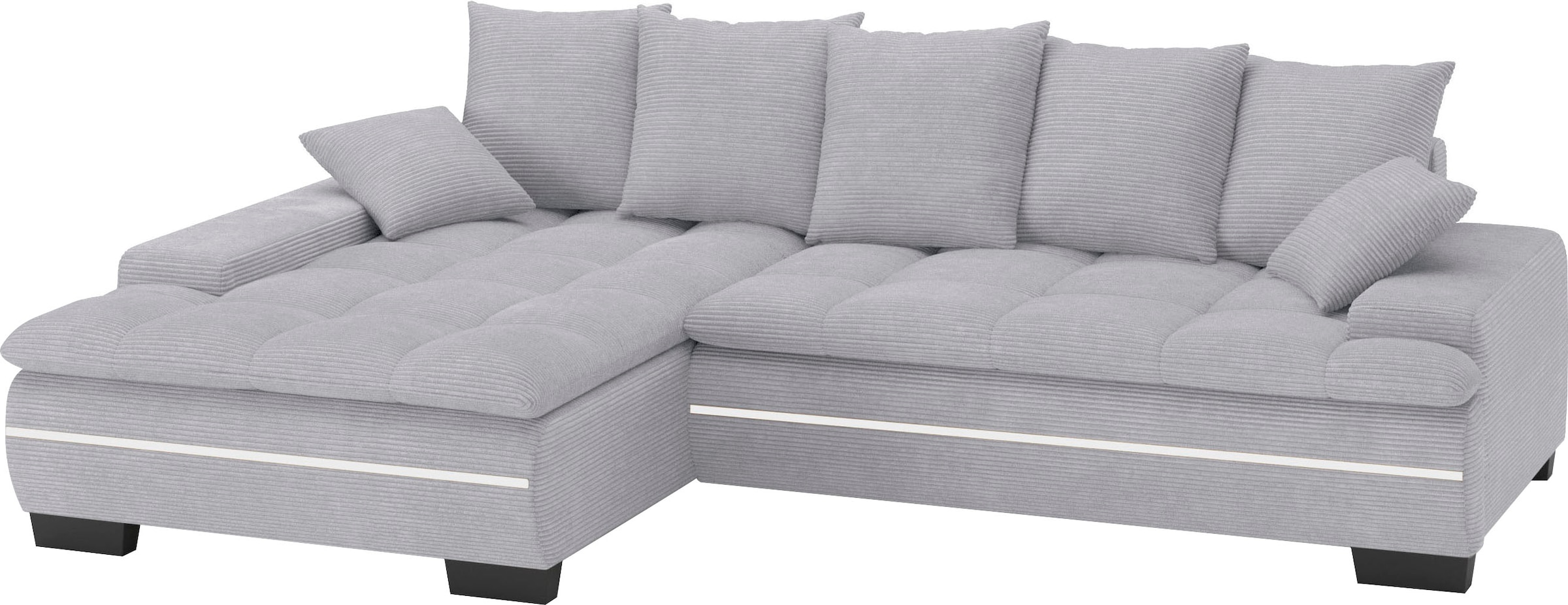 Mr. Couch Ecksofa »Haiti II, L-Form«, RGB-LED Beleuchtung, wahlweise mit Ka günstig online kaufen