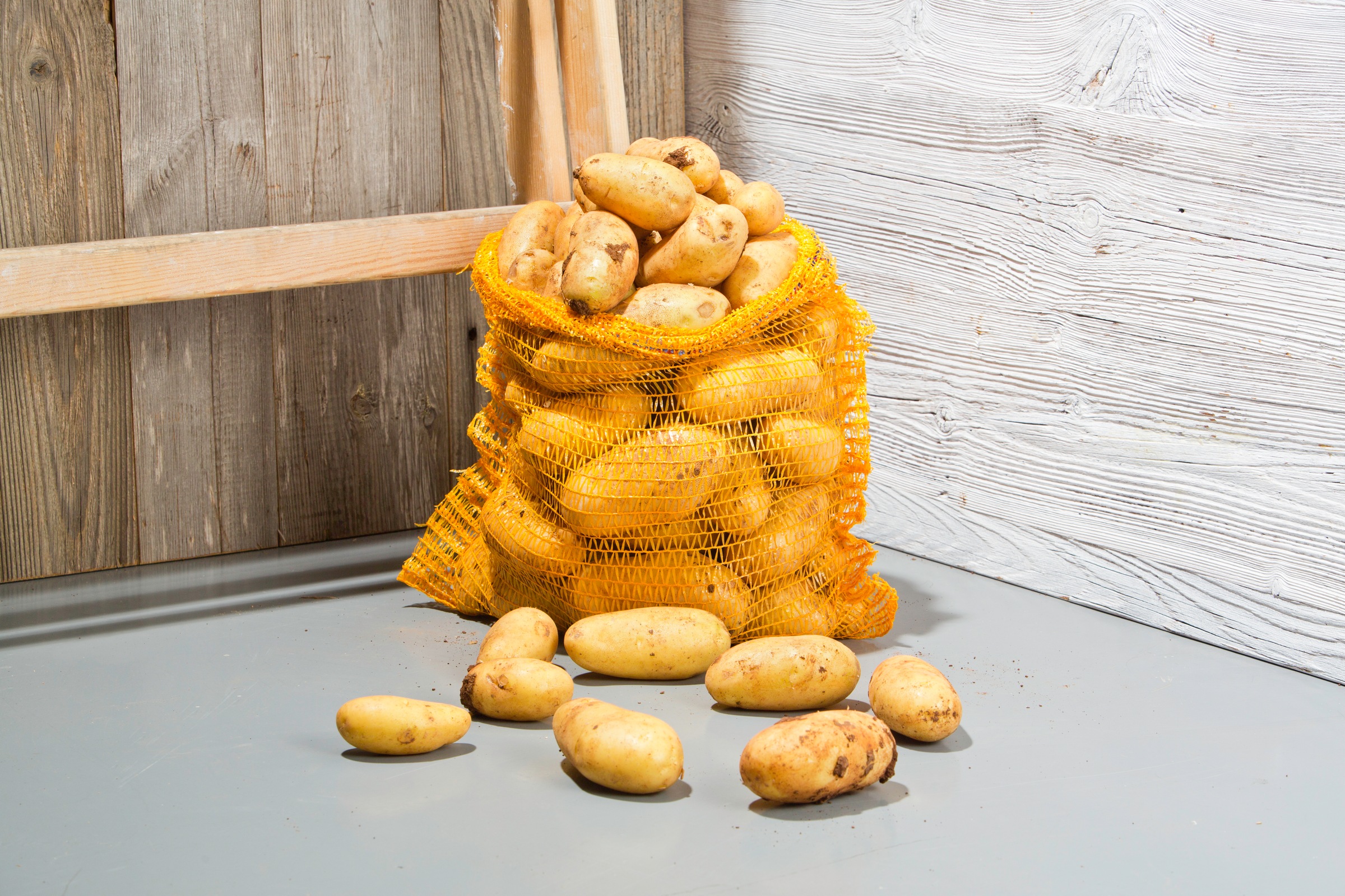 Windhager Gartensack »zum Lagern von Kartoffeln, Äpfeln, Zwiebeln« Packung, 10 tlg. Netzsack 40x60 cm