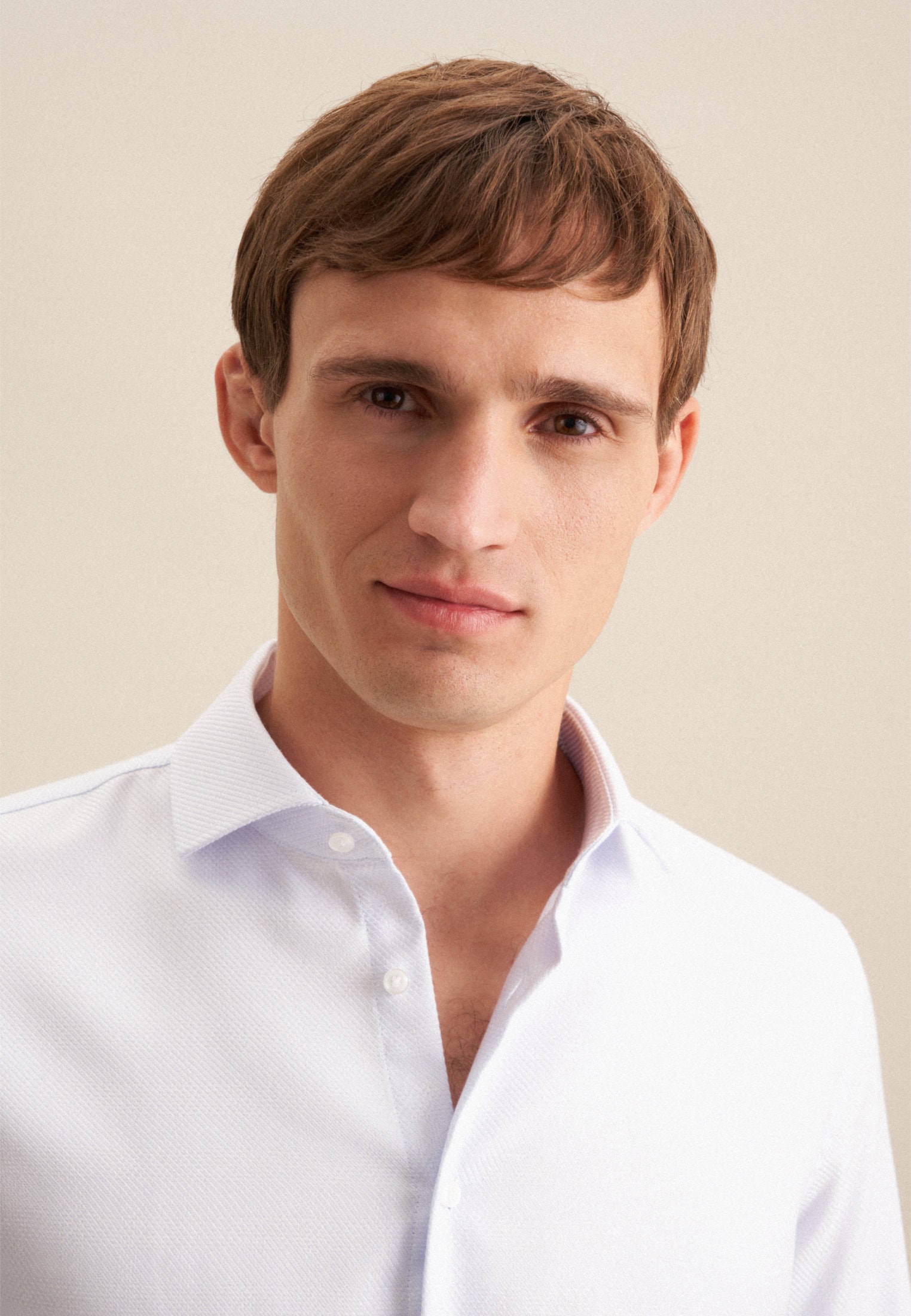 seidensticker Businesshemd »Slim« Slim 1/1 Kentkragen Karo