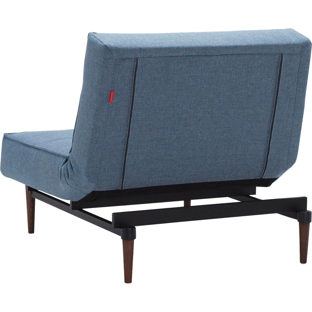 INNOVATION LIVING ™ Sessel »Splitback«, mit dunklen Styletto Beinen, in skandinavischen Design