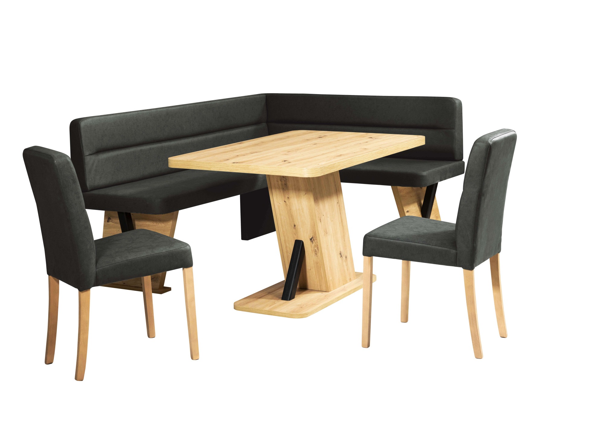 Home affaire Eckbank "Laros" Bezug in verschiedenen Qualitäten und Farben günstig online kaufen