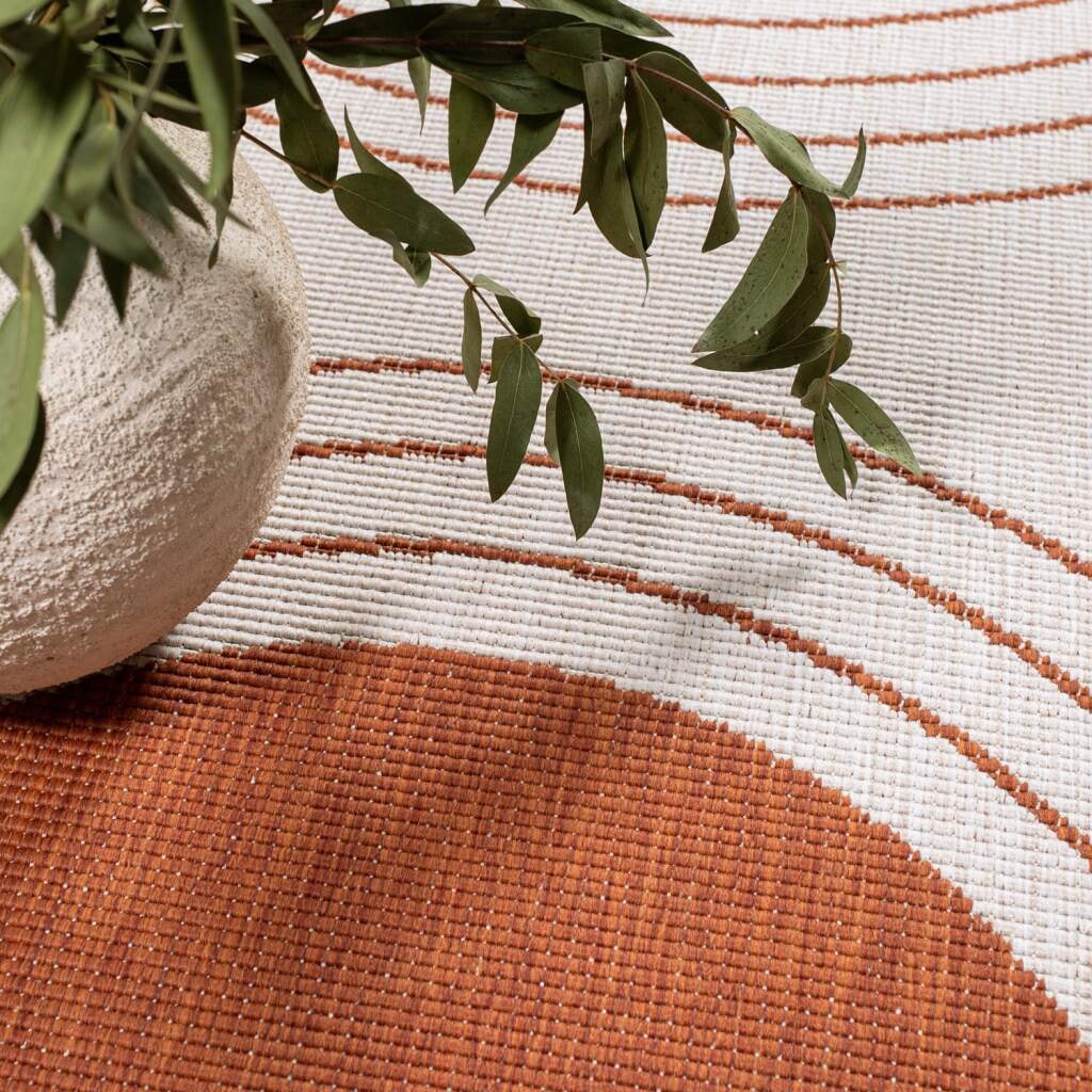 Carpet City Outdoorteppich »DUO RUG 5739«, rechteckig, 5 mm Höhe, Wendeteppich Wetterfest In- & Outdoor, Balkon, Terrasse, Wohnzimmer