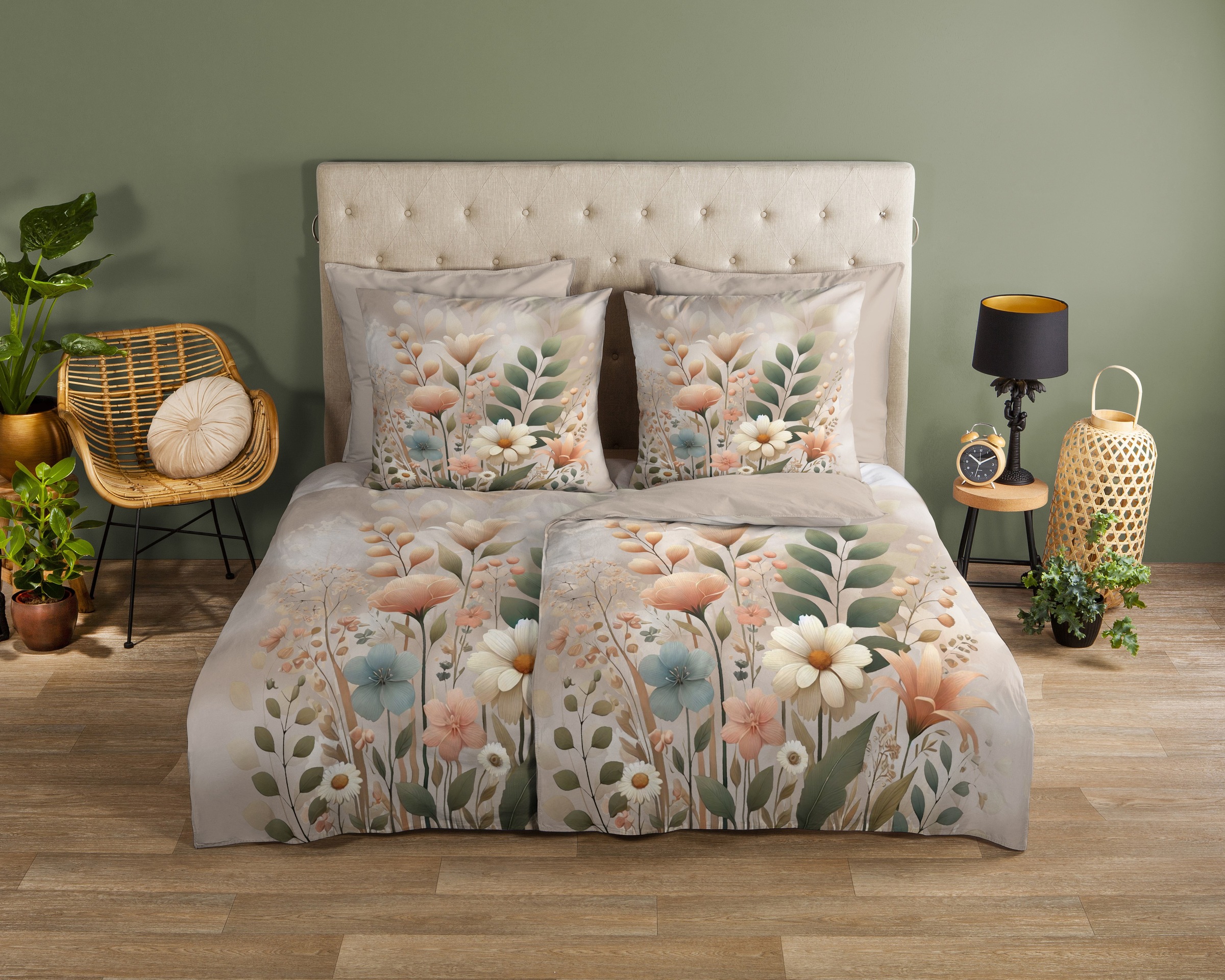 good morning Wendebettwäsche »Ingrid«, 100% Baumwolle, Renforcé, Reißversch günstig online kaufen